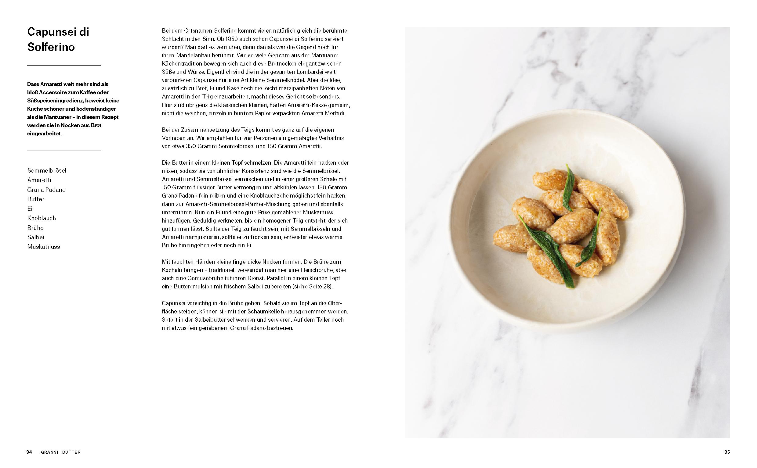 Beispielinhalt (Bild) Splendido. Italienische Produktkunde und Rezepte