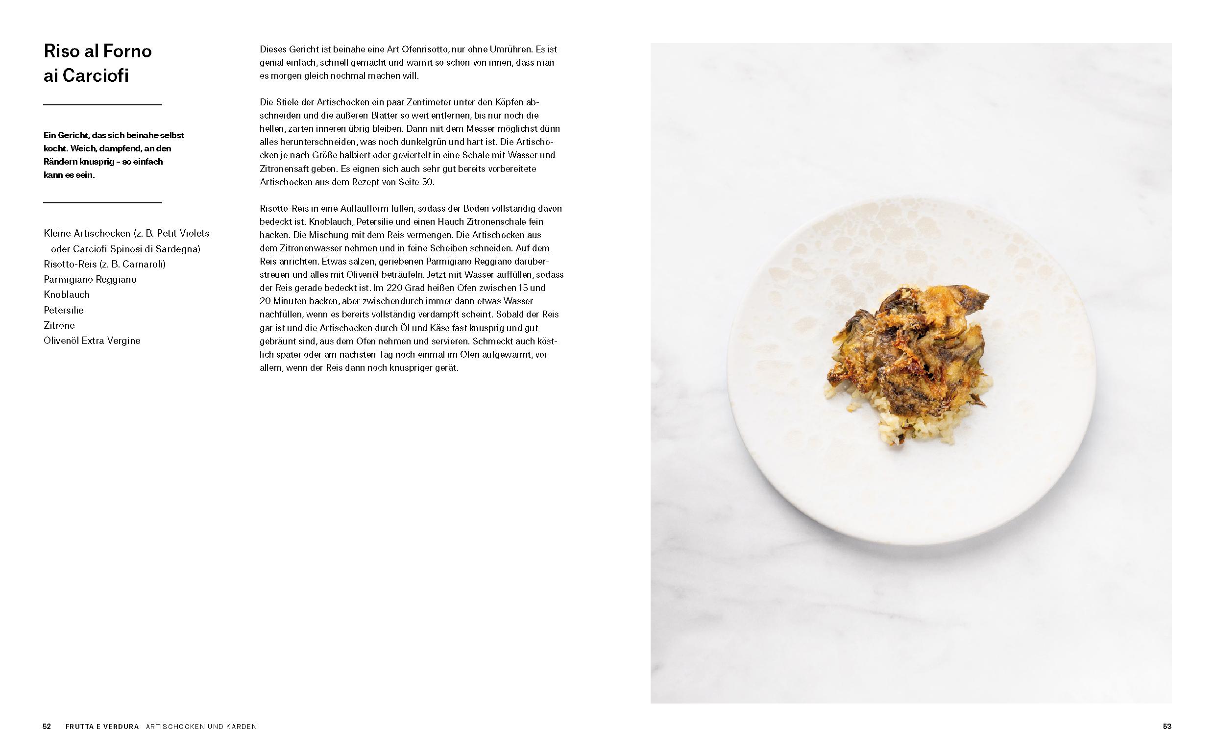 Beispielinhalt (Bild) Splendido. Italienische Produktkunde und Rezepte