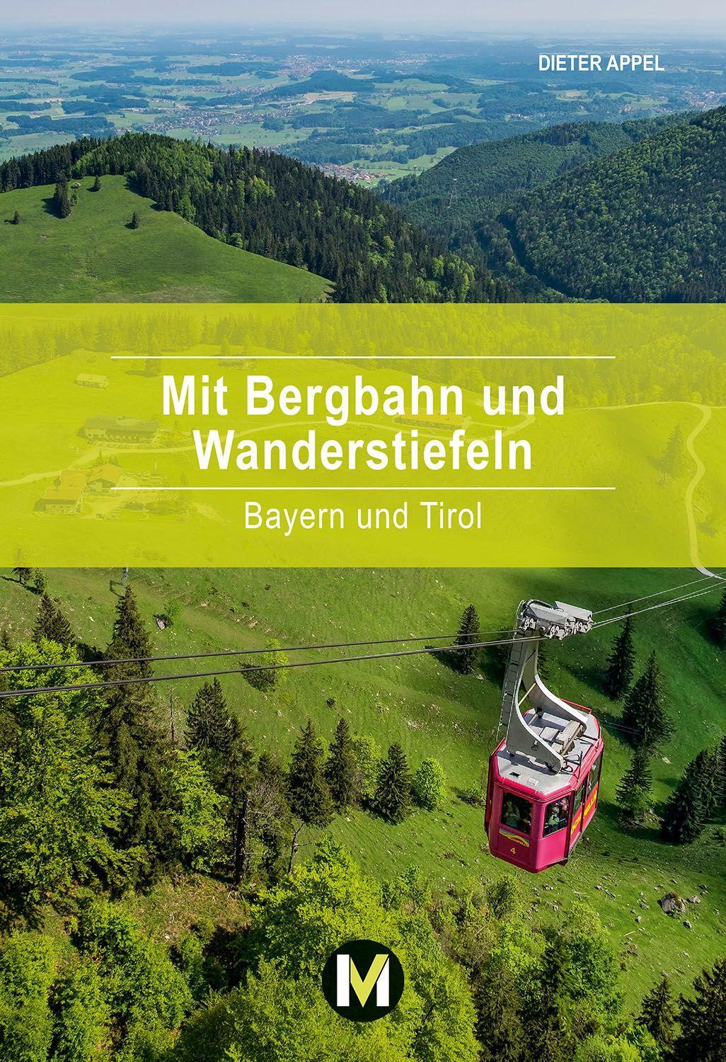 Vorderes Coverbild Mit Bergbahn und Wanderstiefeln