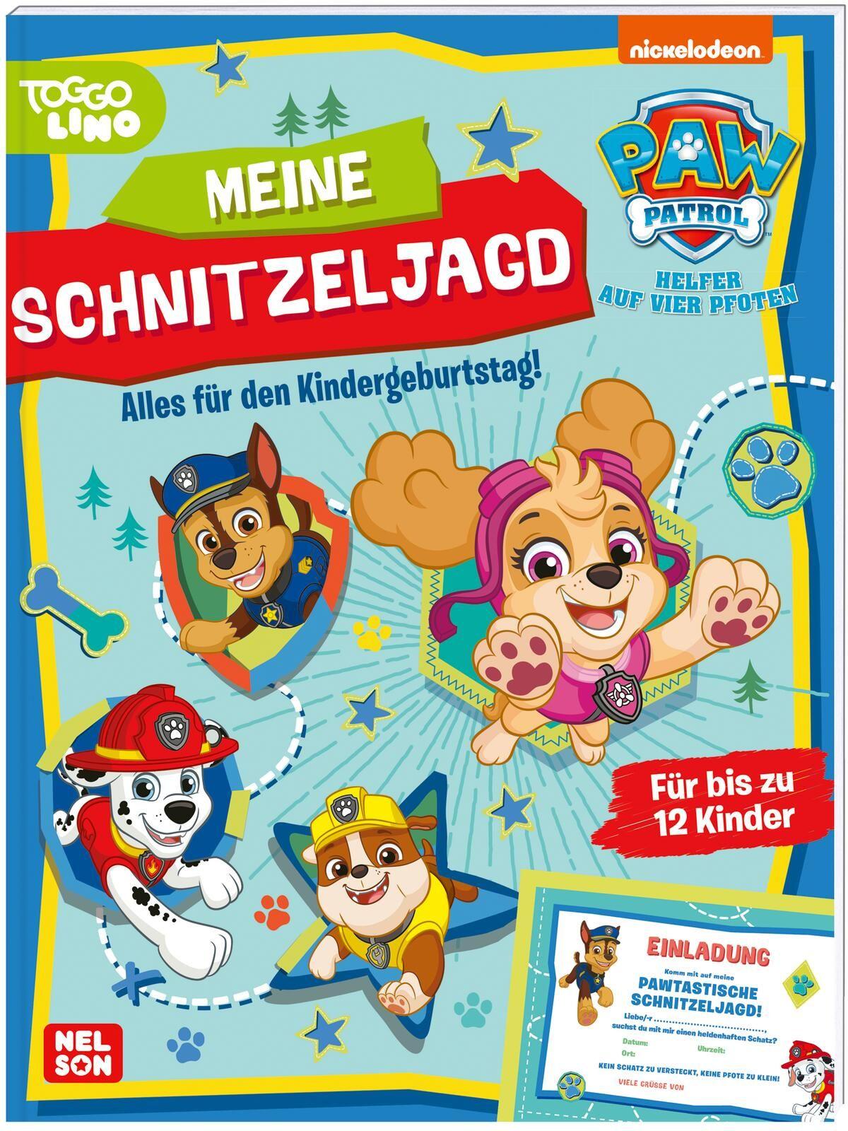 Vorderes Coverbild PAW Patrol Mitmachbuch: Meine Schnitzeljagd