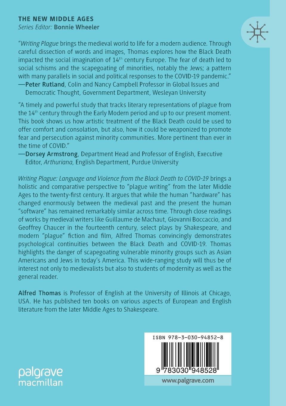 Rückseitencover Writing Plague