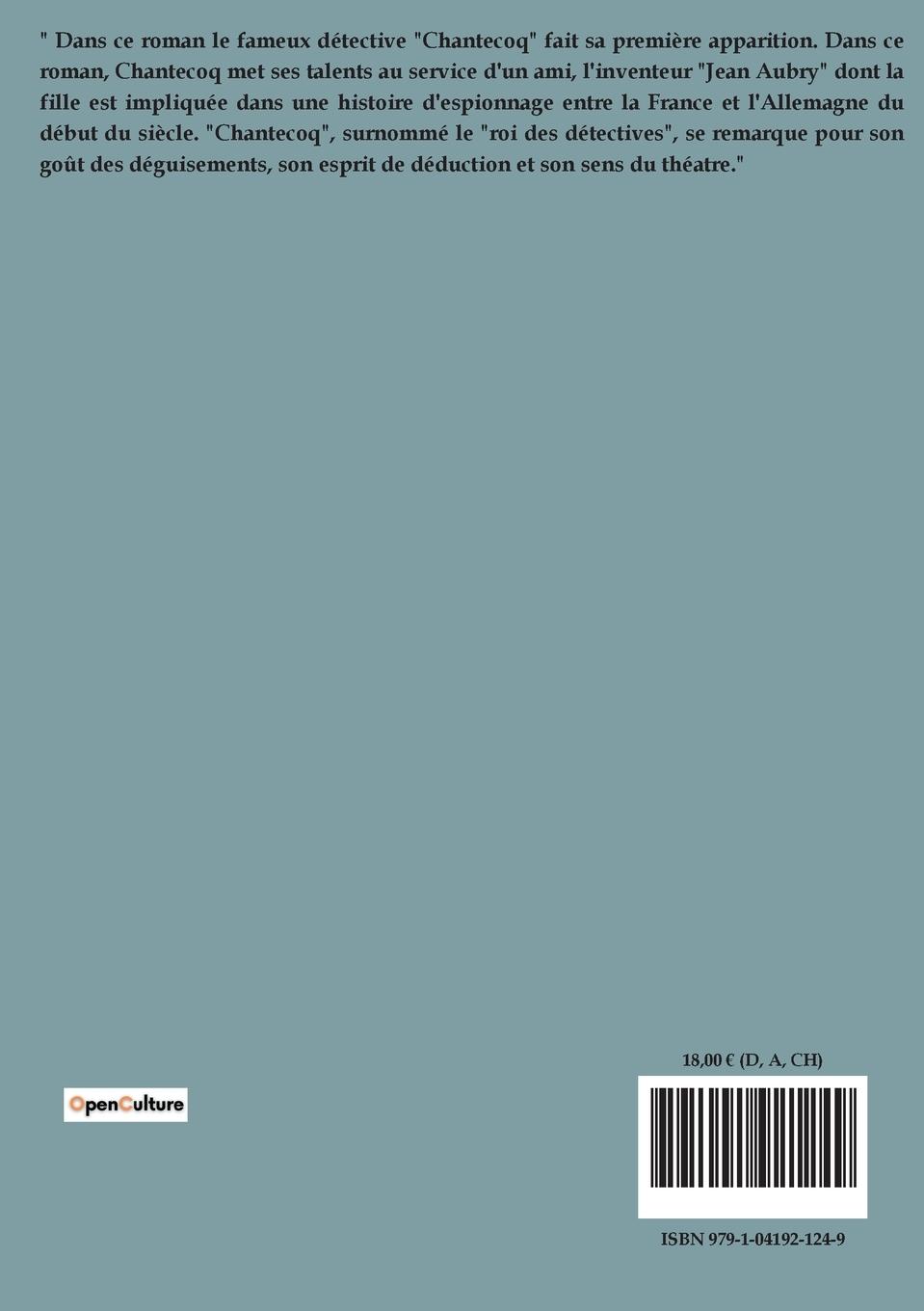 Rückseitencover Coeur de Française