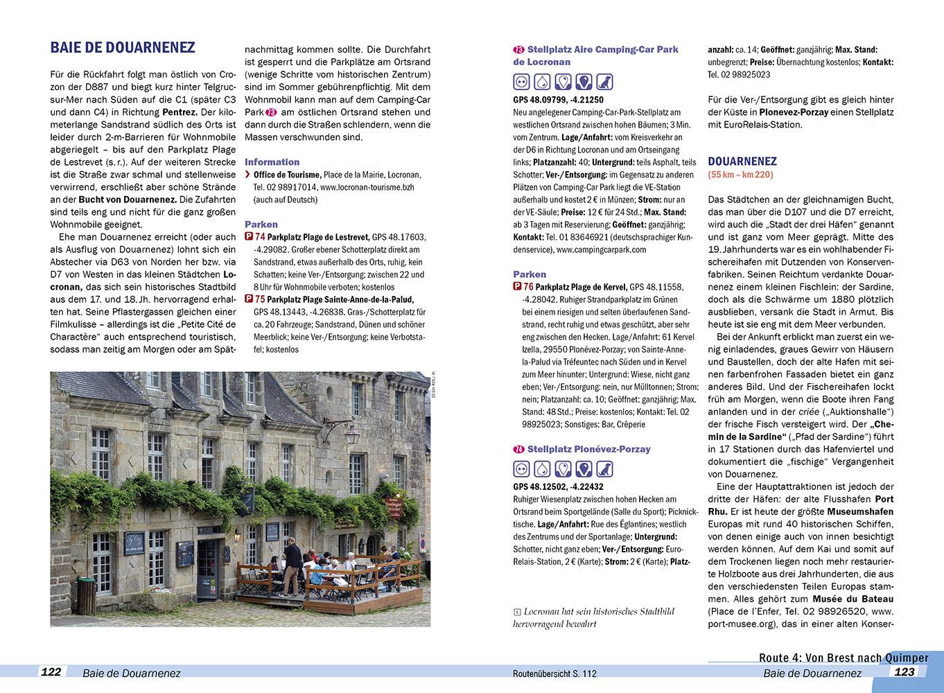 Beispielinhalt (Bild) Reise Know-How Wohnmobil-Tourguide Bretagne