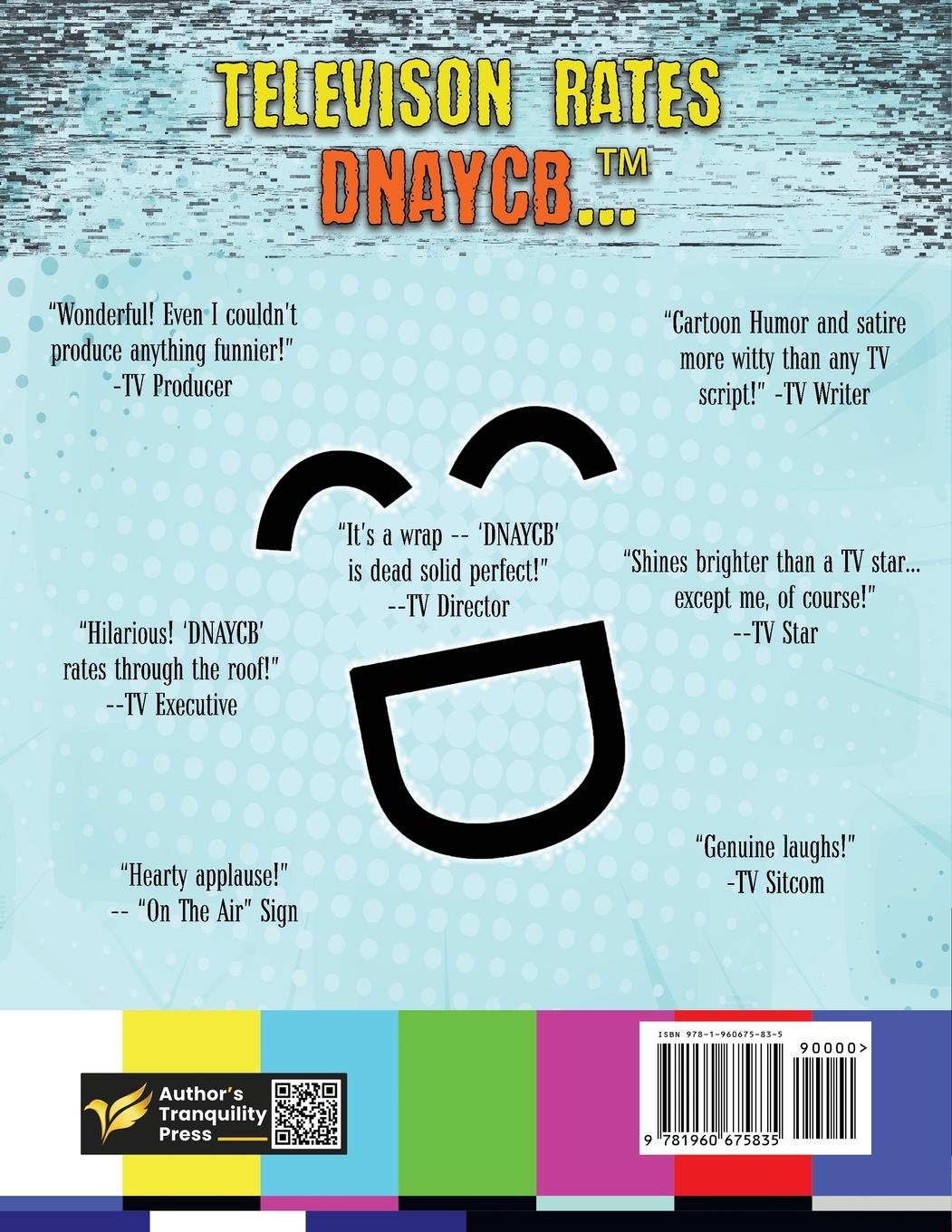 Rückseitencover Do Not Adjust Your Cartoon Book... We Control the Horizontal, the Vertical and the LEFT FIELD