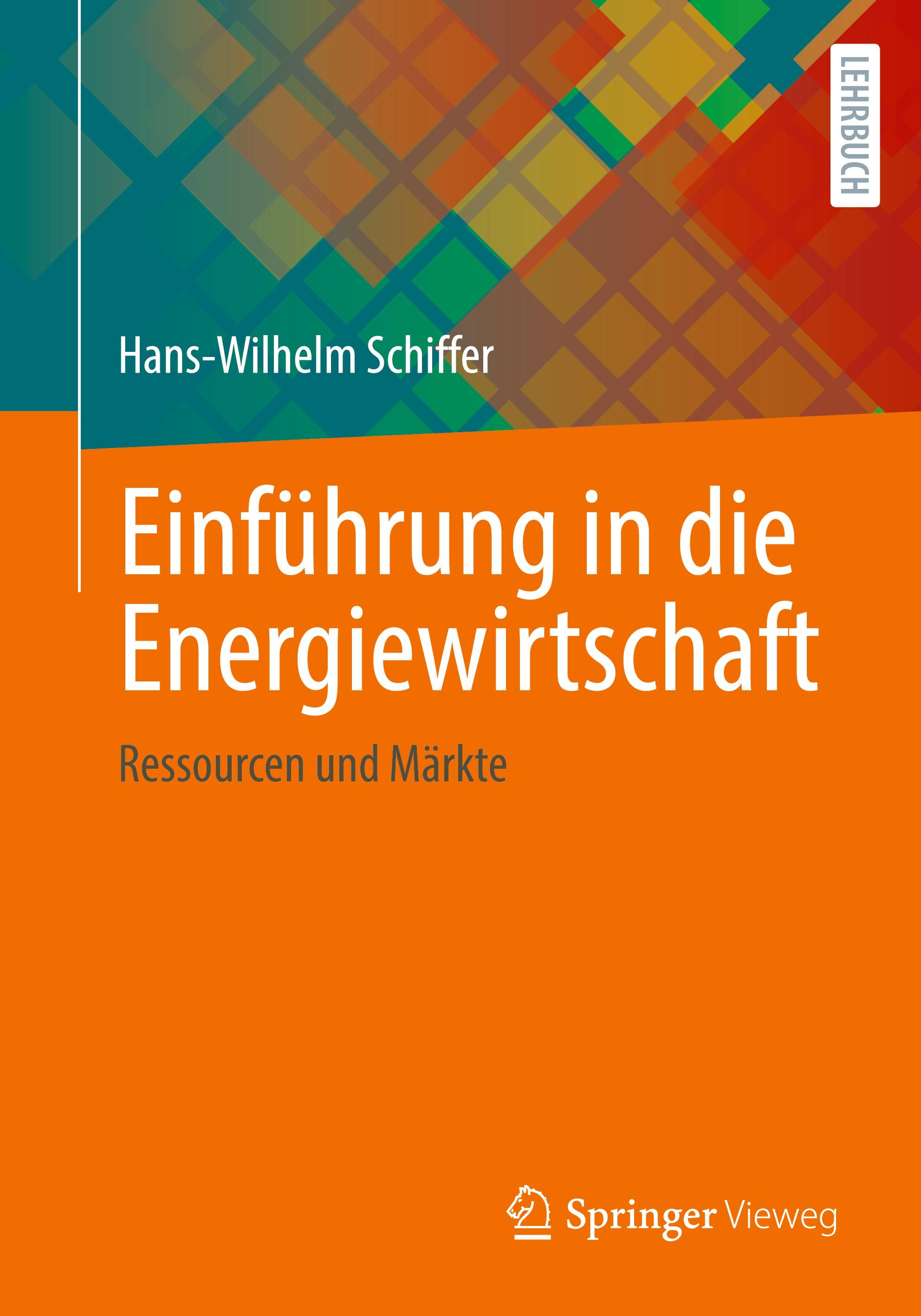 Vorderes Coverbild Einführung in die Energiewirtschaft