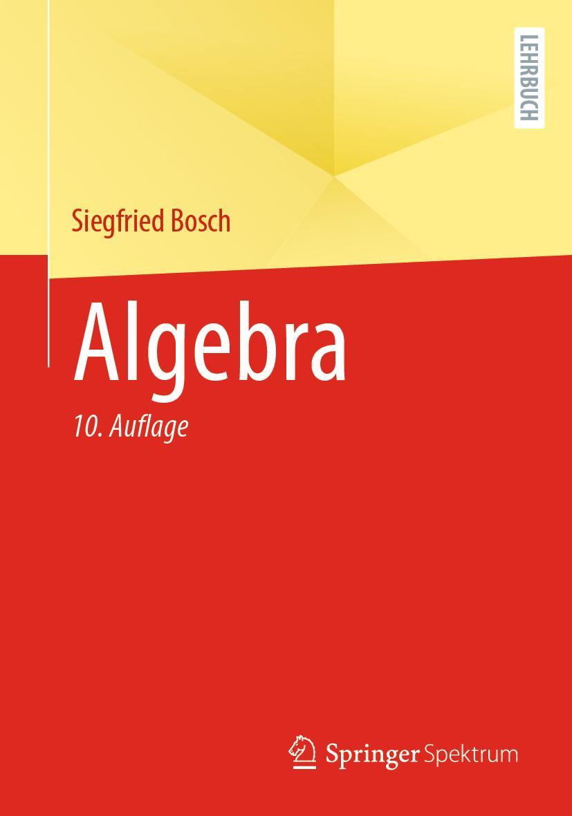 Vorderes Coverbild Algebra
