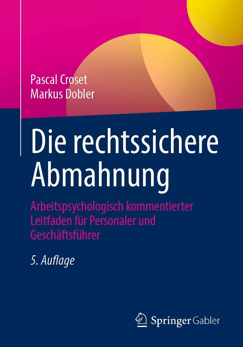 Vorderes Coverbild Die rechtssichere Abmahnung