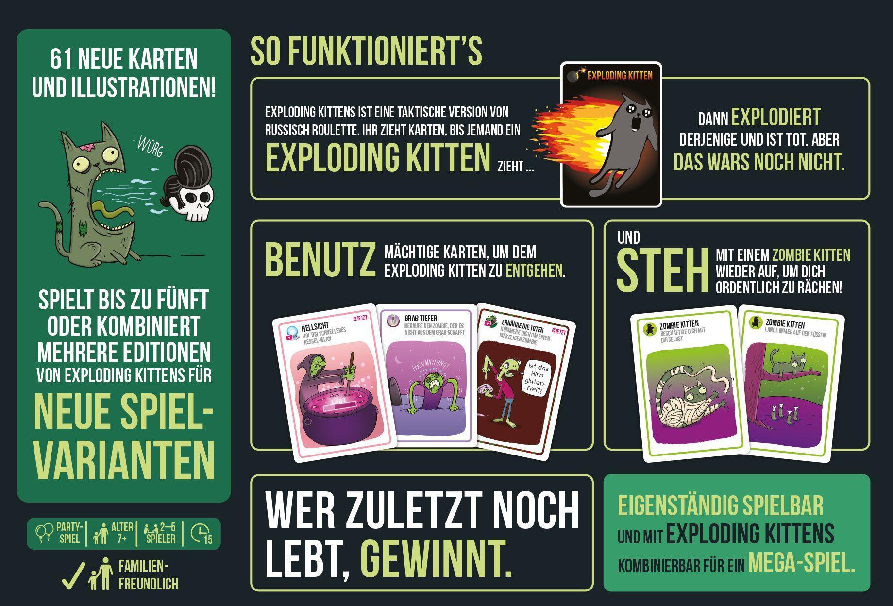Beispielinhalt (Bild) Zombie Kittens