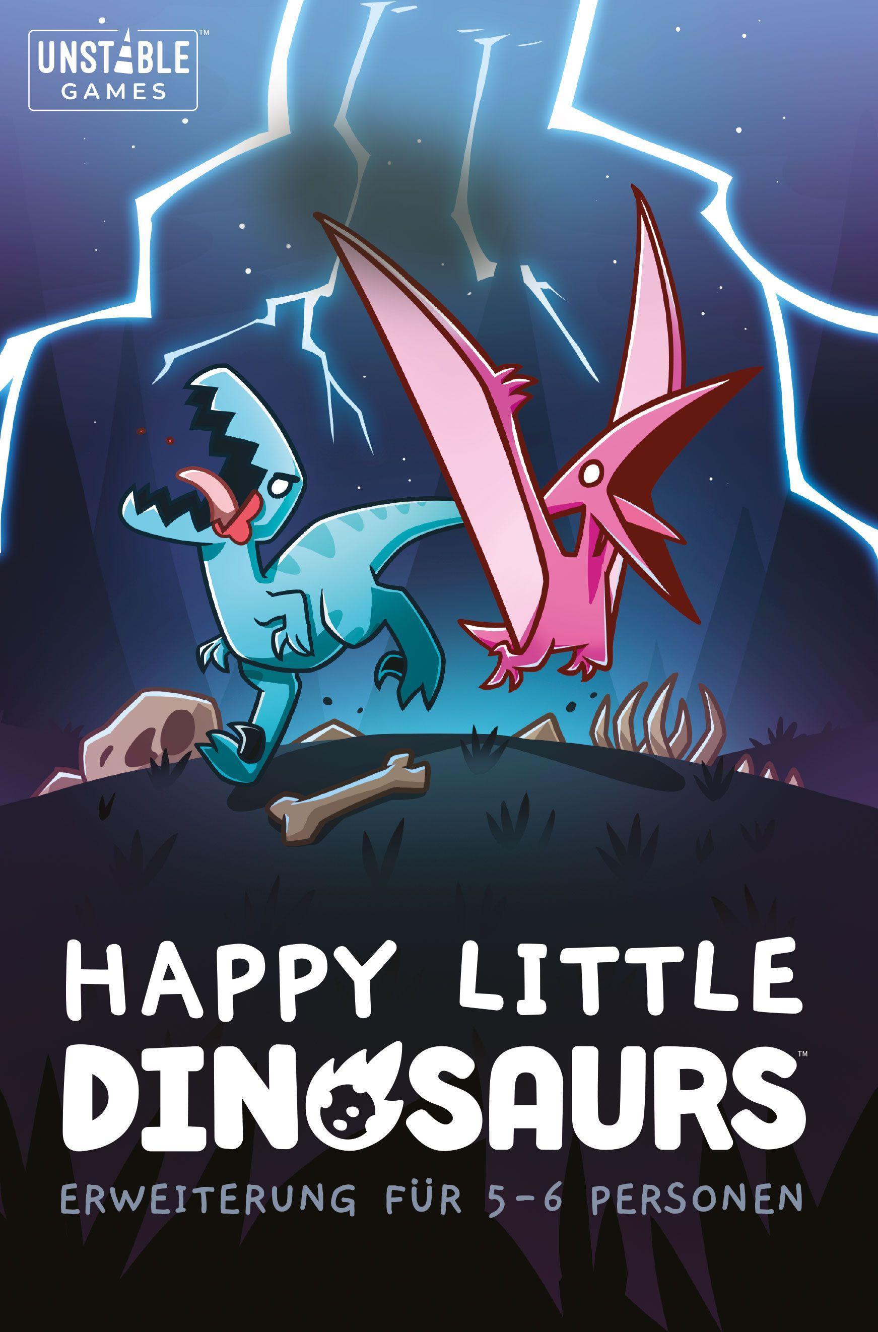 Vorderes Coverbild Happy Little Dinosaurs - Erweiterung für 5 bis 6 Personen