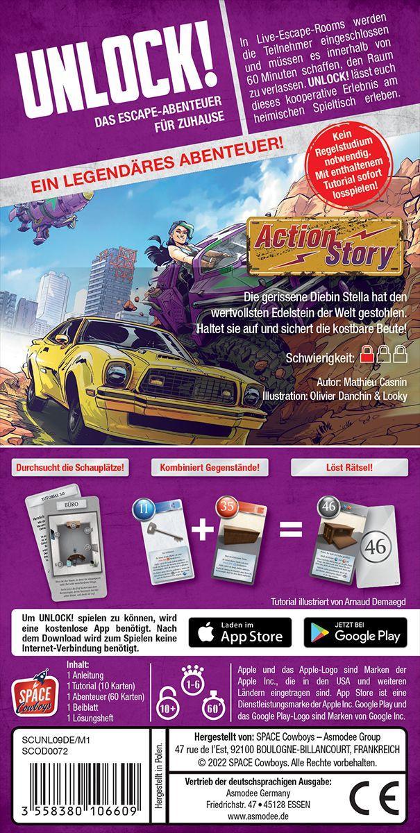 Beispielinhalt (Bild) Unlock! Action Story