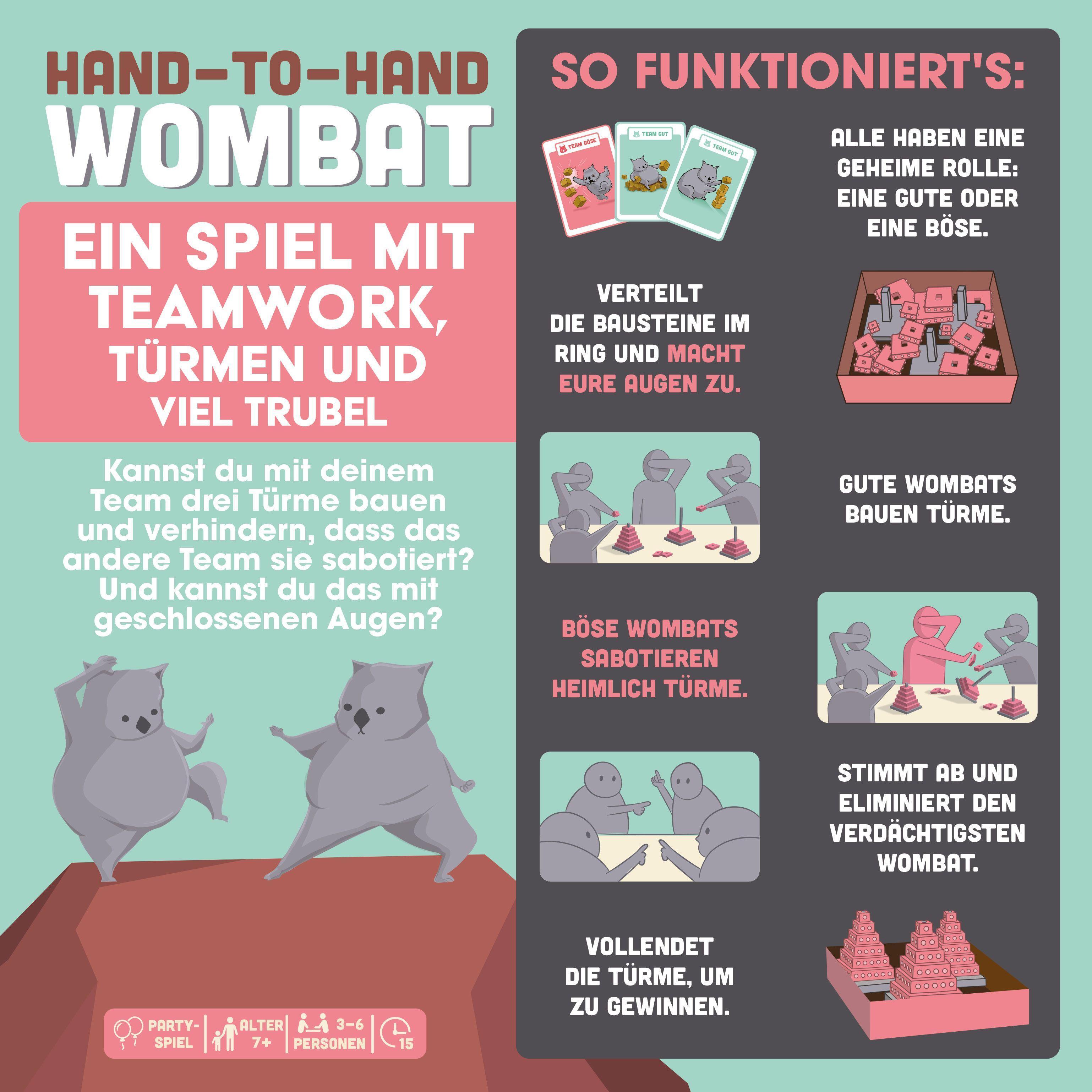 Beispielinhalt (Bild) Hand-to-Hand Wombat