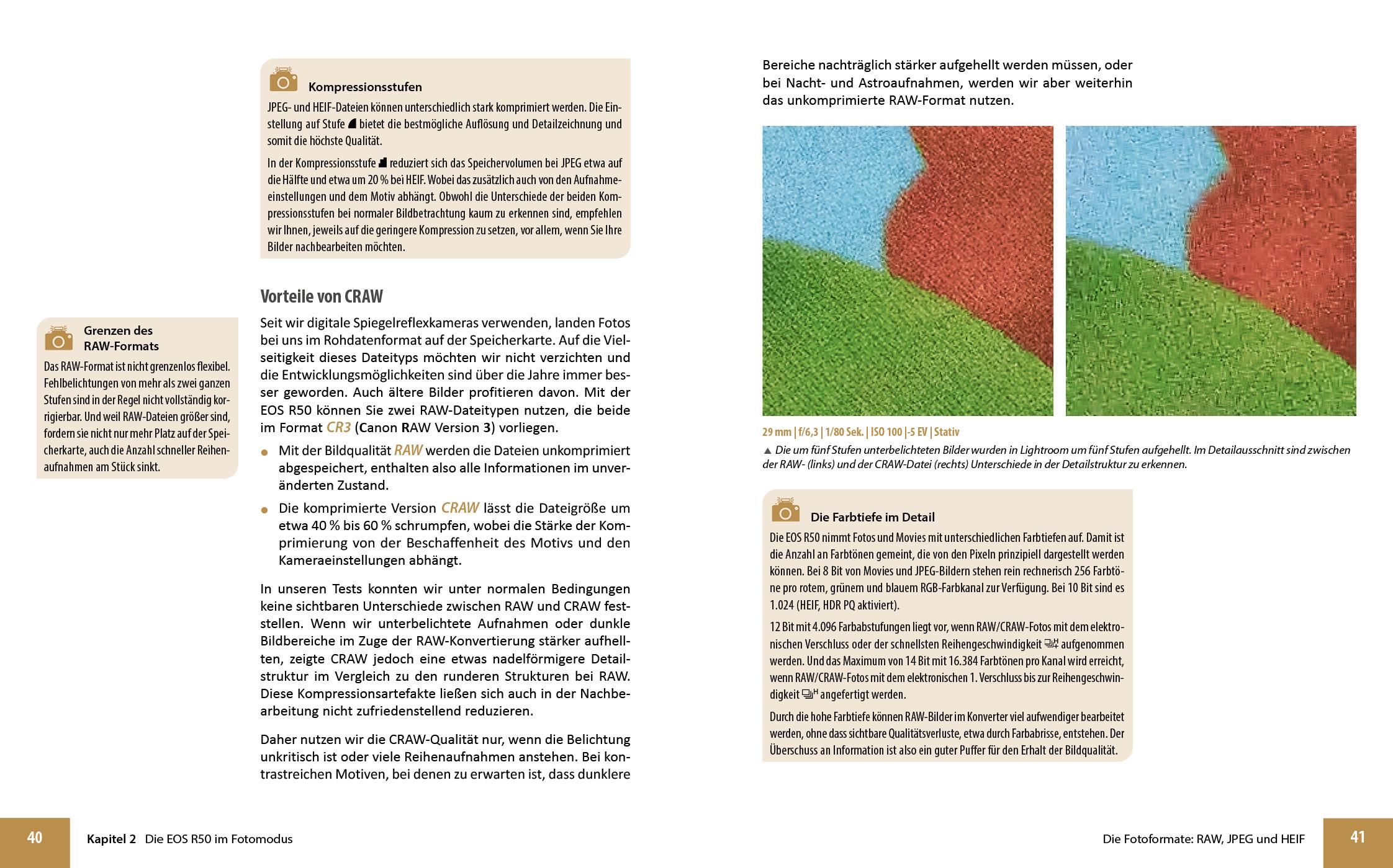 Beispielinhalt (Bild) Canon EOS R50