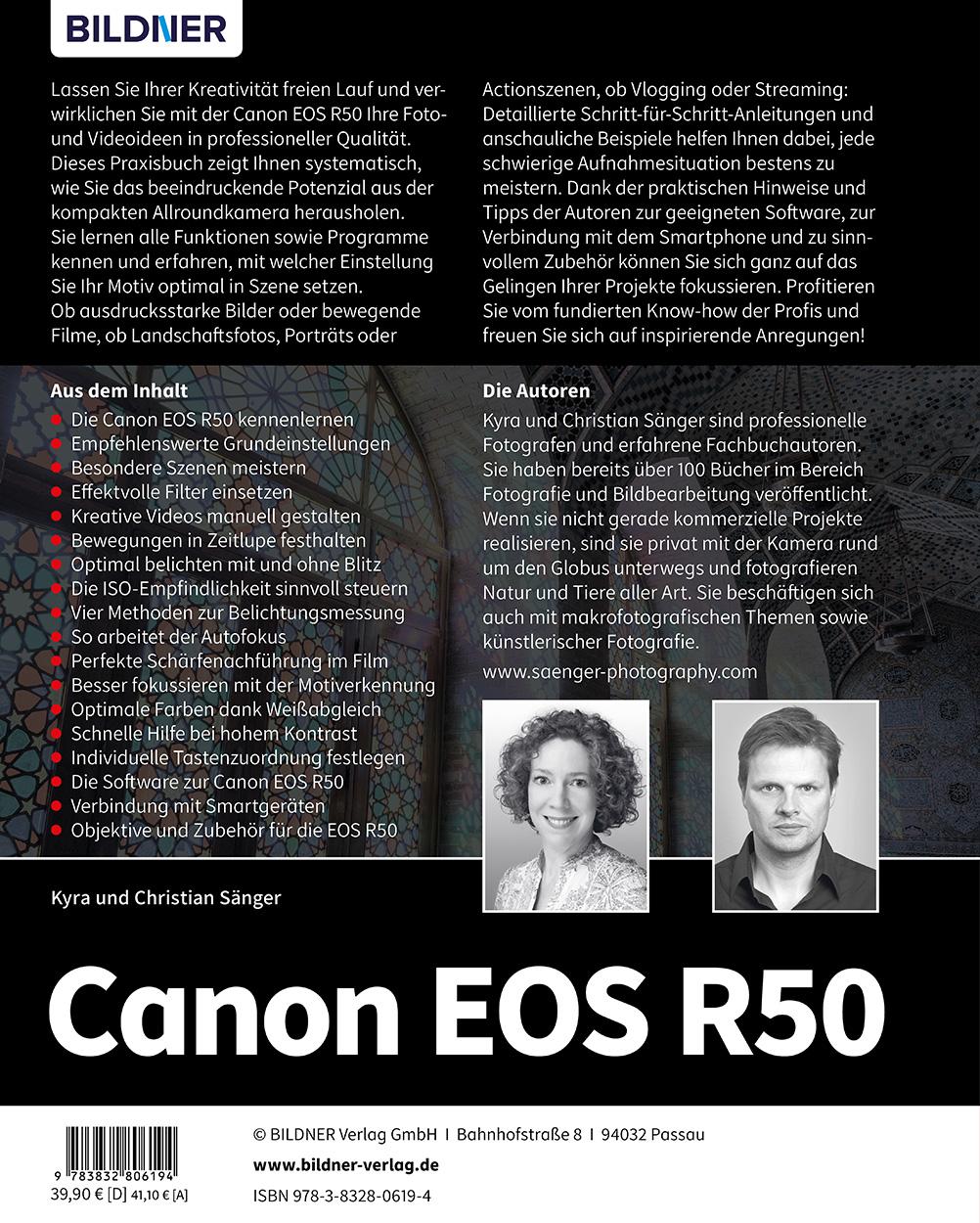 Rückseitencover Canon EOS R50