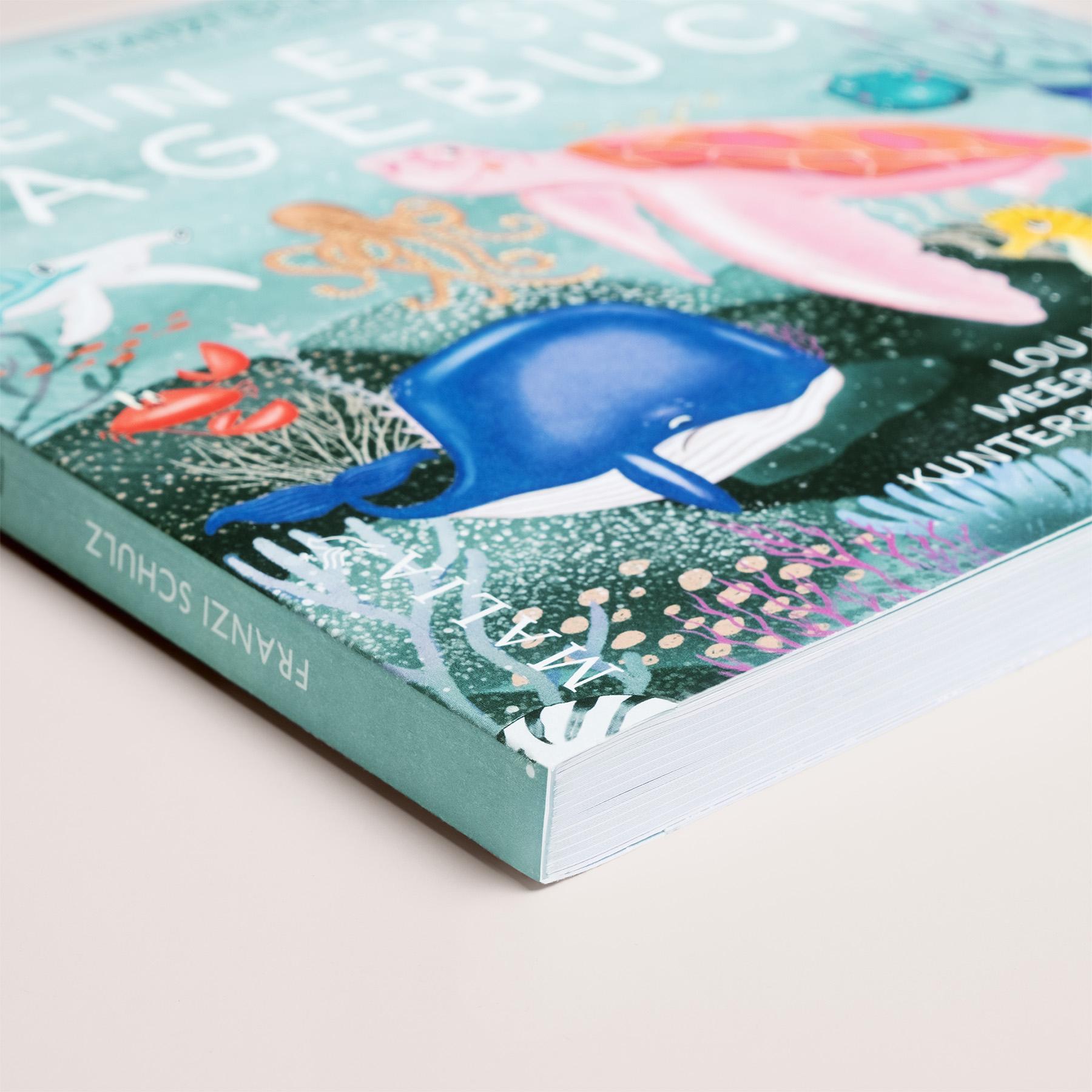 Beispielinhalt (Bild) Mein erstes Tagebuch - Lou im Meer voller kunterbunter Gefühle