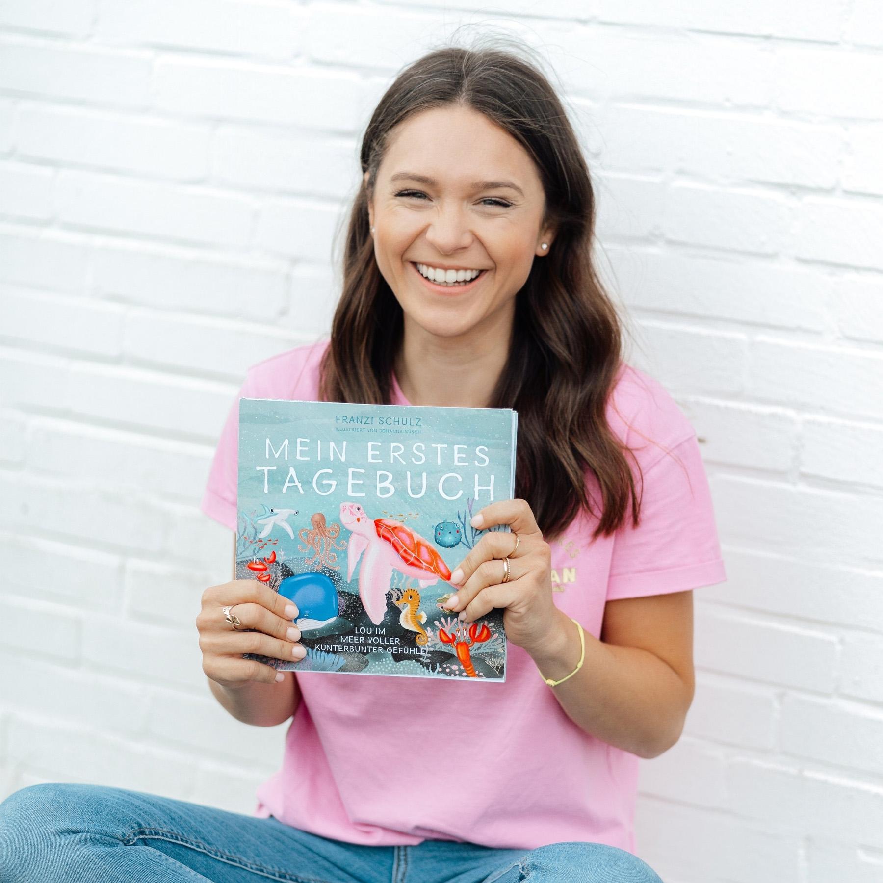 Beispielinhalt (Bild) Mein erstes Tagebuch - Lou im Meer voller kunterbunter Gefühle