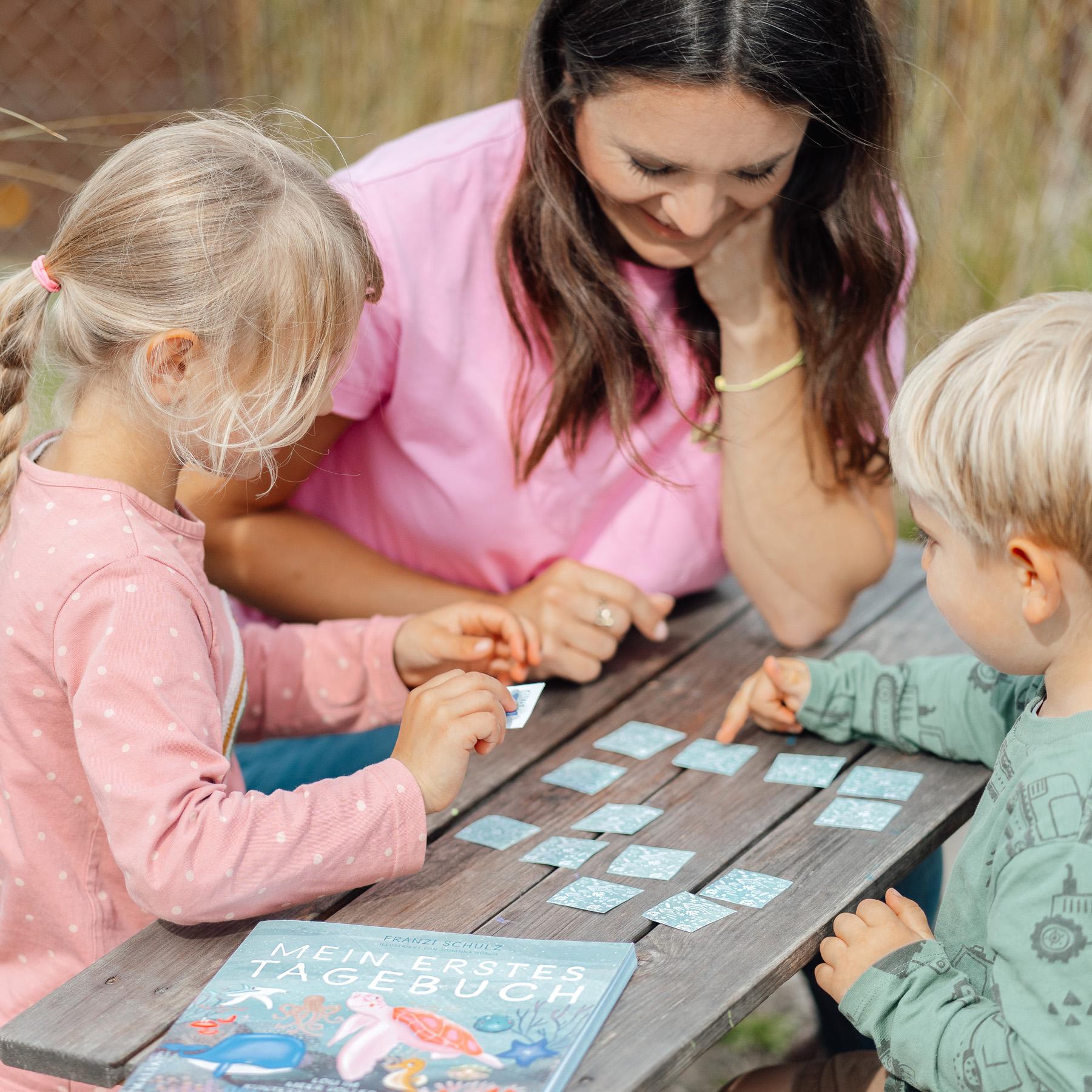 Beispielinhalt (Bild) Mein erstes Tagebuch - Lou im Meer voller kunterbunter Gefühle