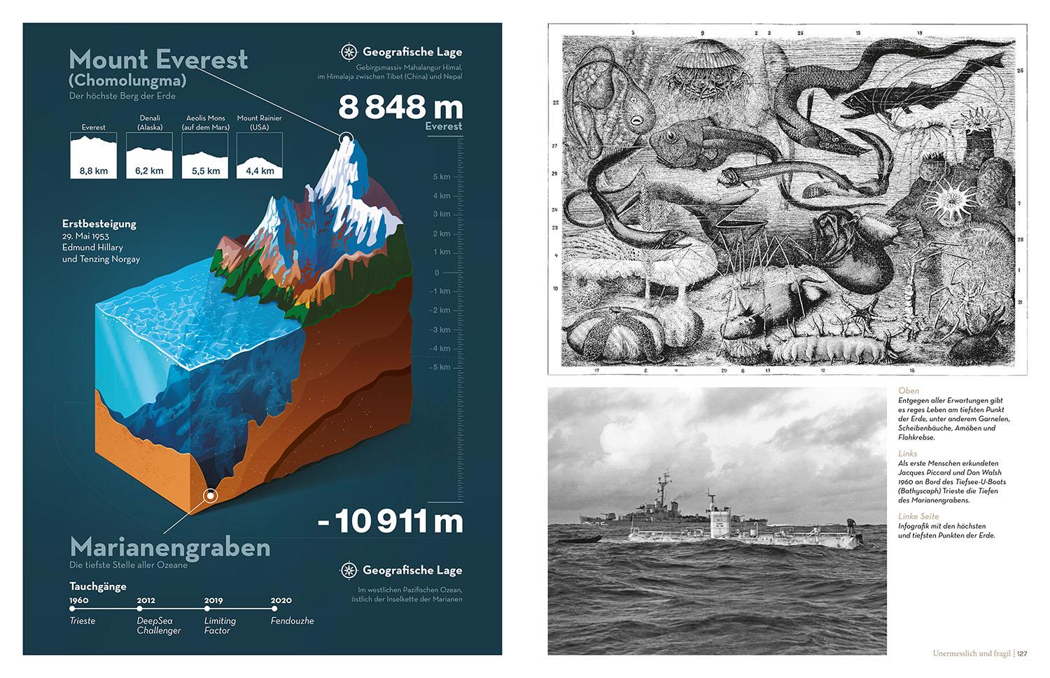 Beispielinhalt (Bild) Atlas der geheimnisvollen Ozeane