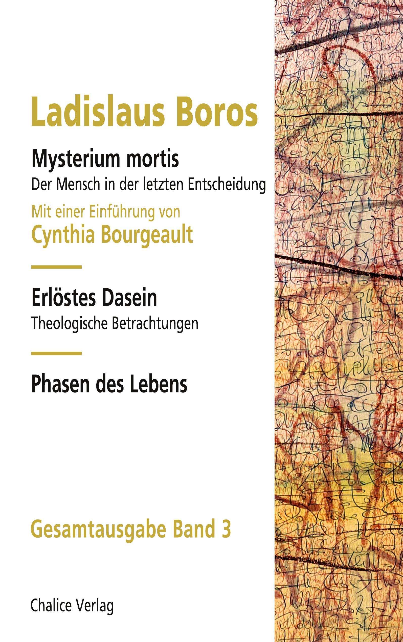 Vorderes Coverbild Mysterium mortis | Erlöstes Dasein | Phasen des Lebens
