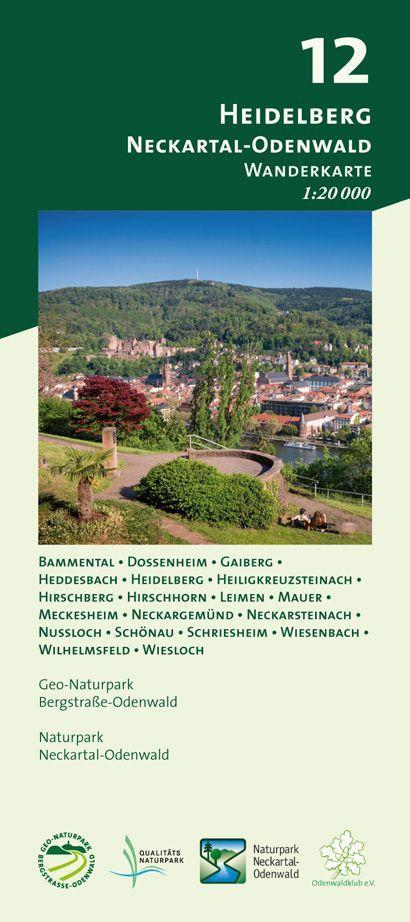 Vorderes Coverbild Blatt 12, Heidelberg - Neckartal-Odenwald