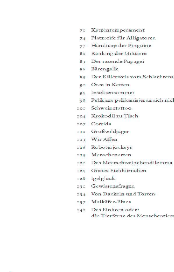 Beispielinhalt (Bild) Tierleben
