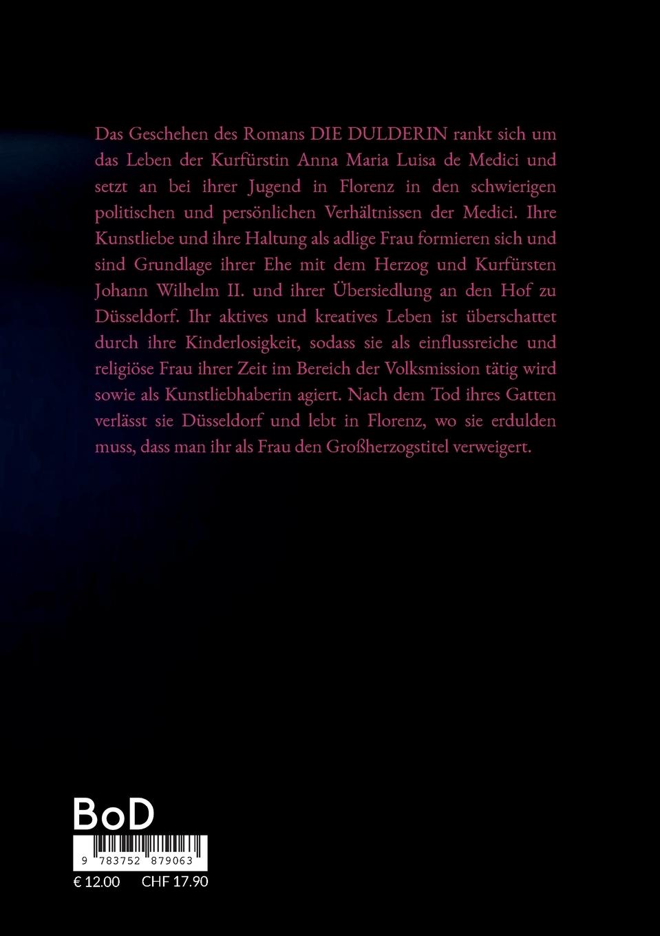 Rückseitencover Die Dulderin