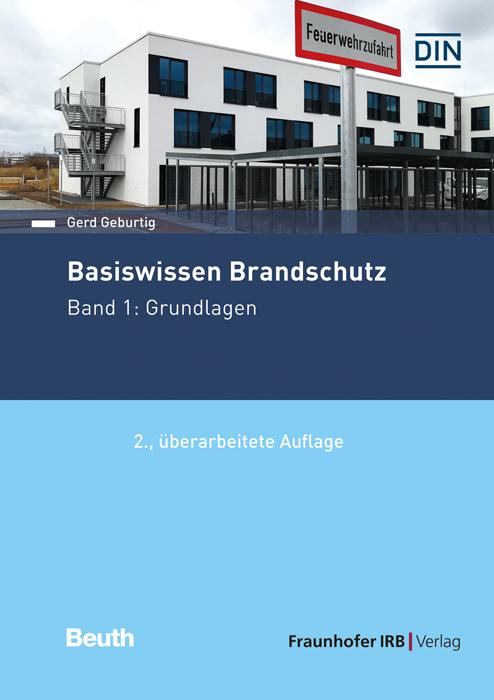 Vorderes Coverbild Basiswissen Brandschutz.