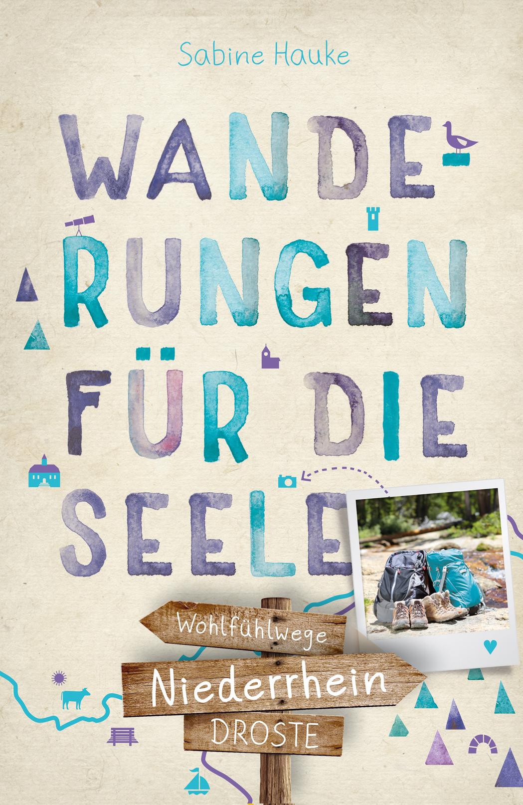 Vorderes Coverbild Niederrhein. Wanderungen für die Seele