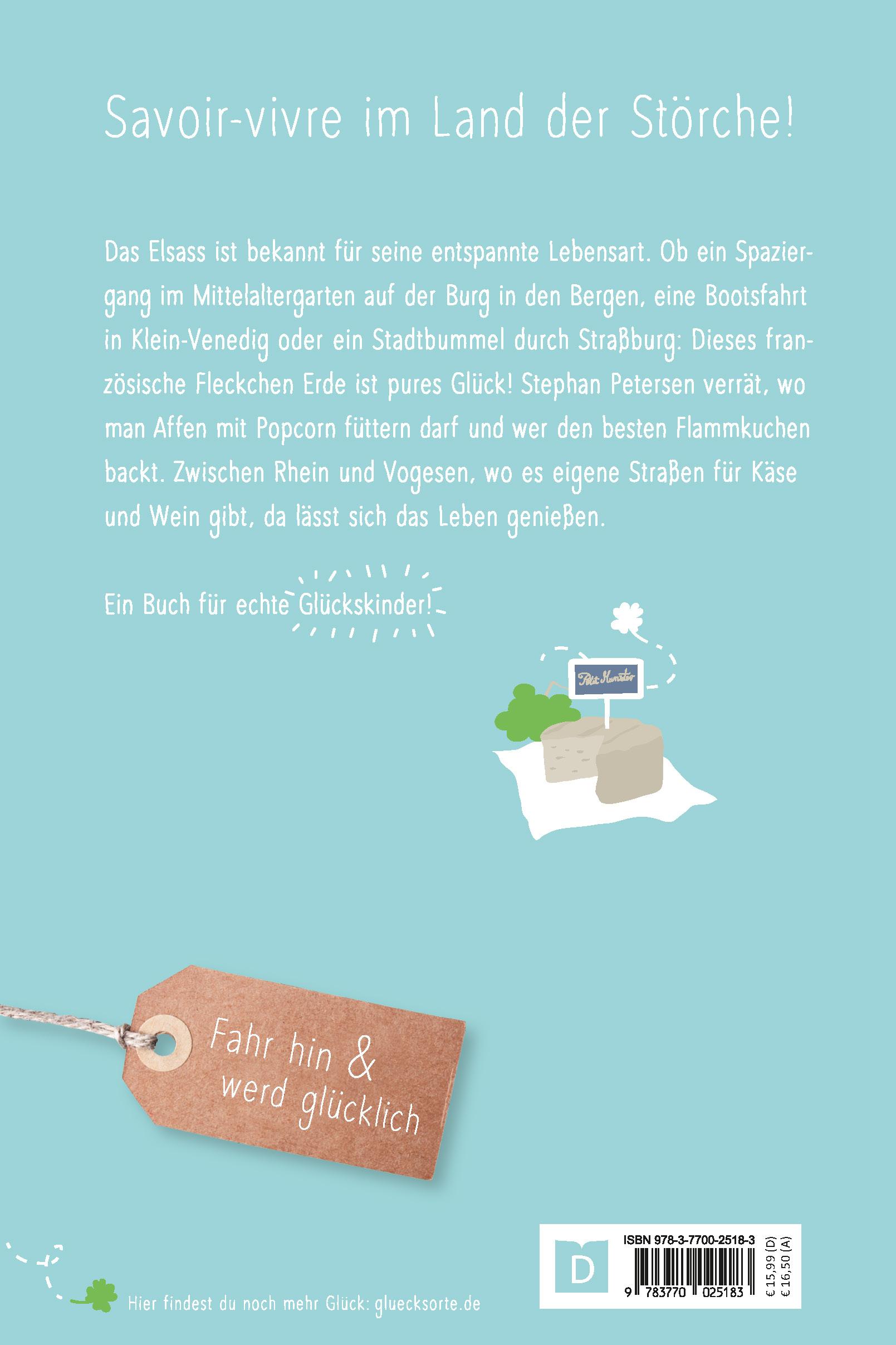 Rückseitencover Glücksorte im Elsass