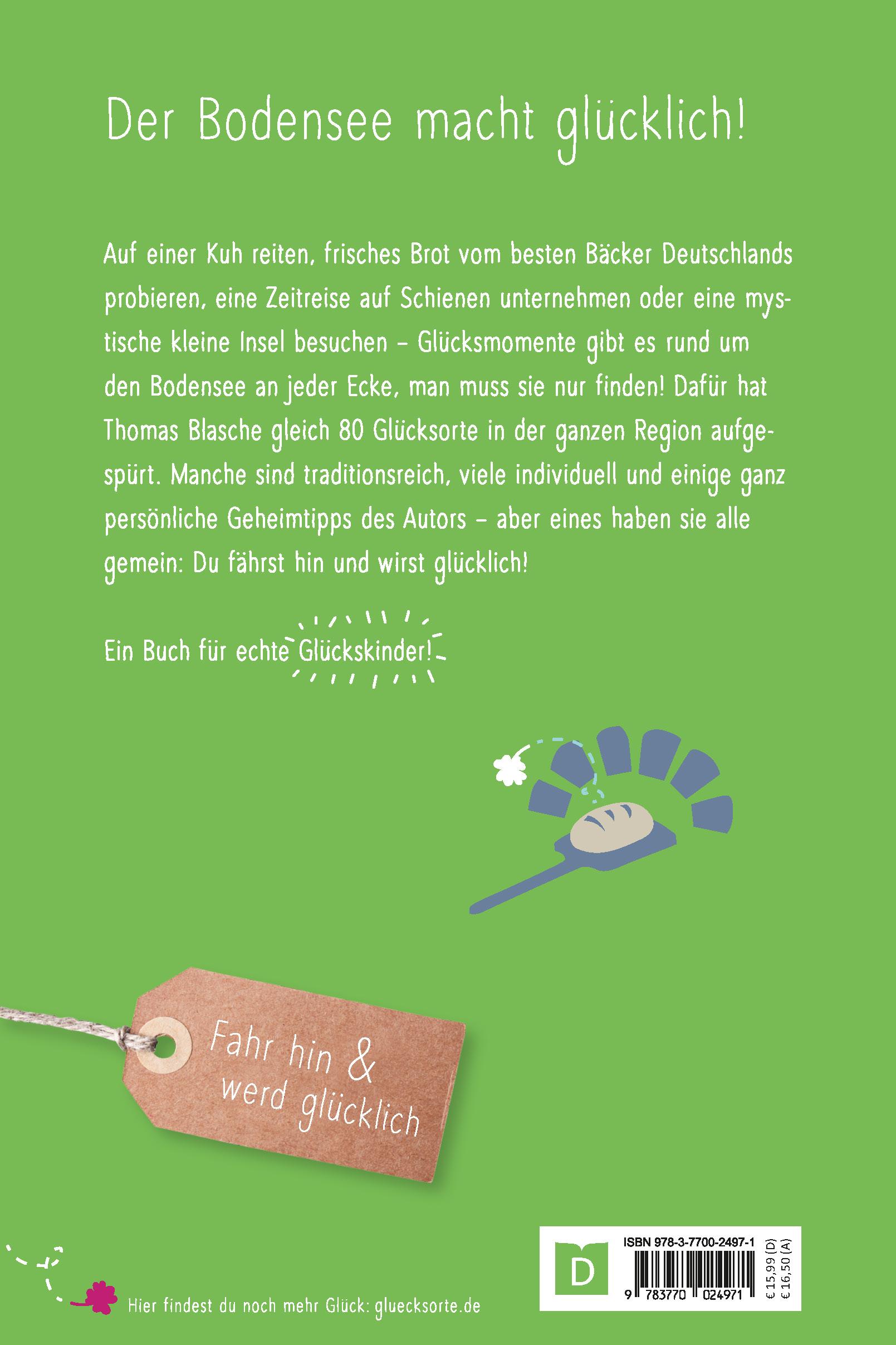 Rückseitencover Glücksorte am Bodensee