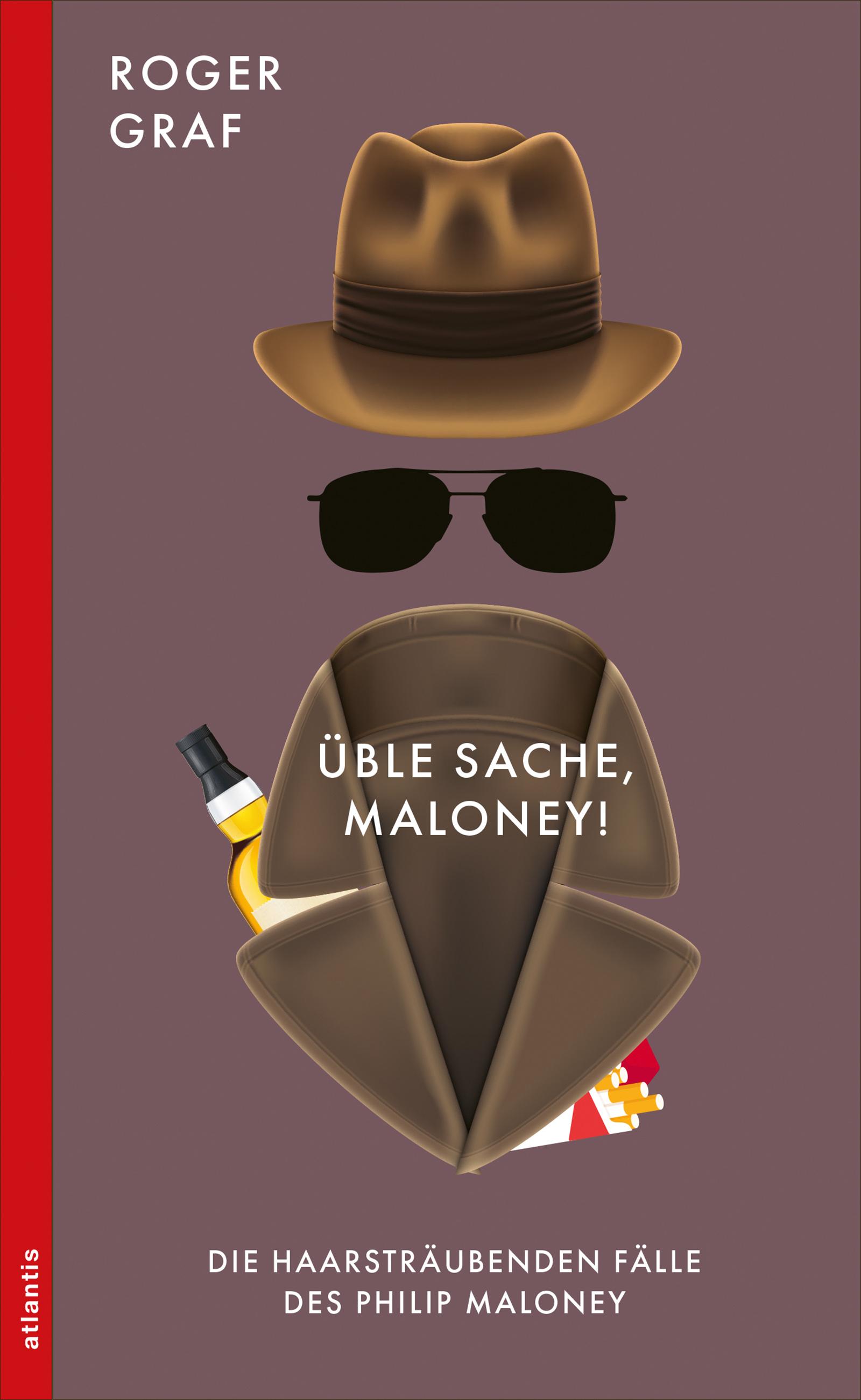 Vorderes Coverbild Üble Sache, Maloney!