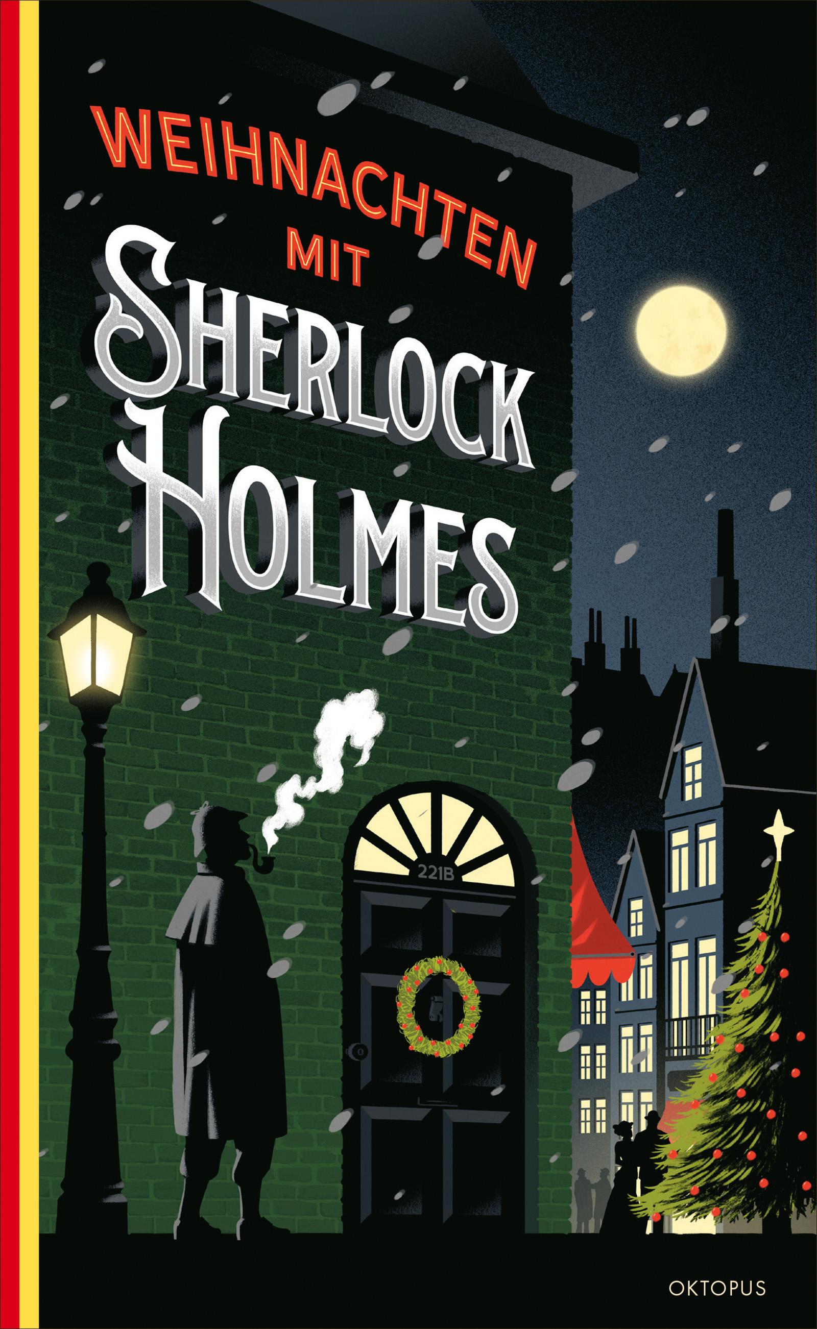 Vorderes Coverbild Weihnachten mit Sherlock Holmes