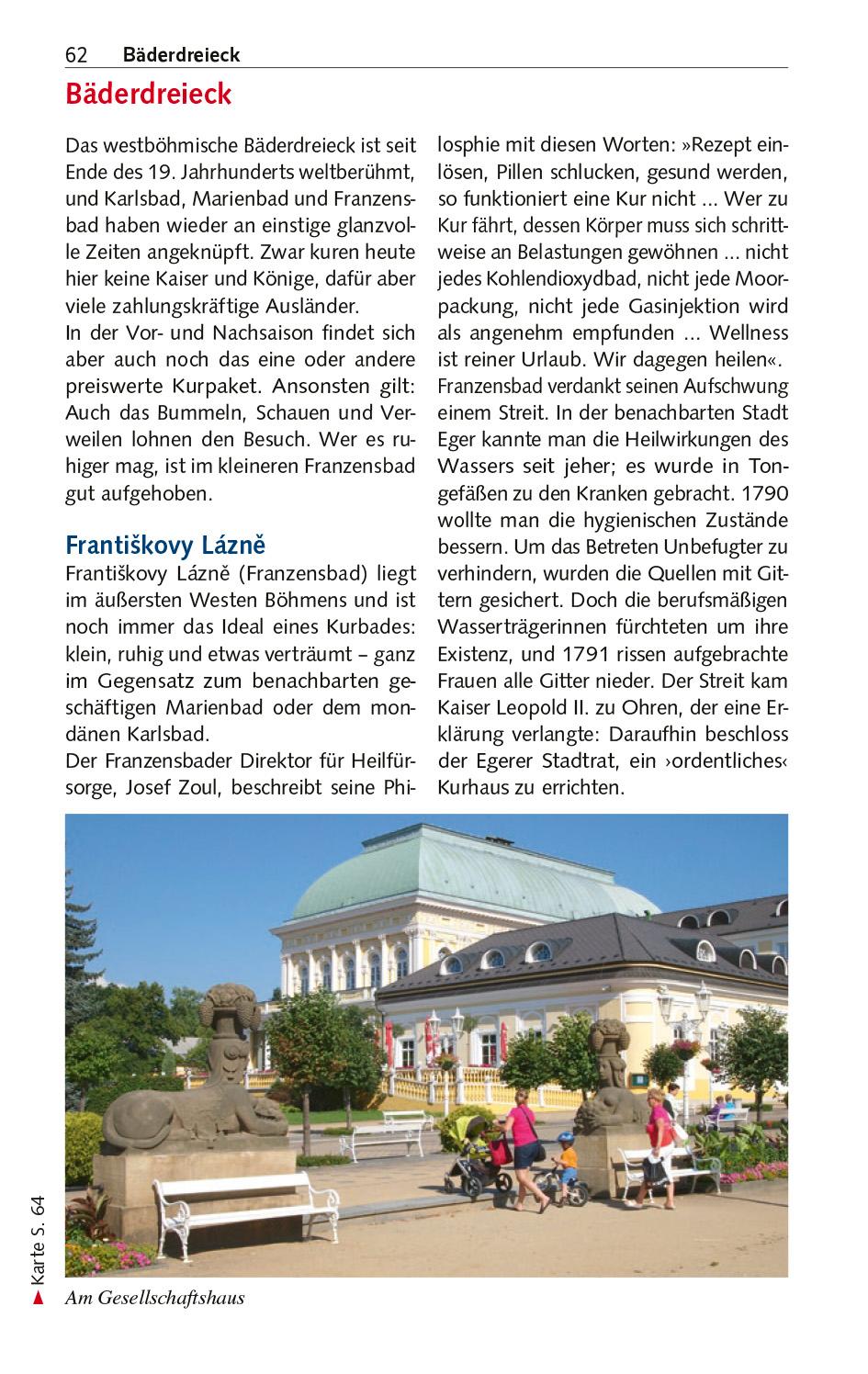 Beispielinhalt (Bild) TRESCHER Reiseführer Tschechien