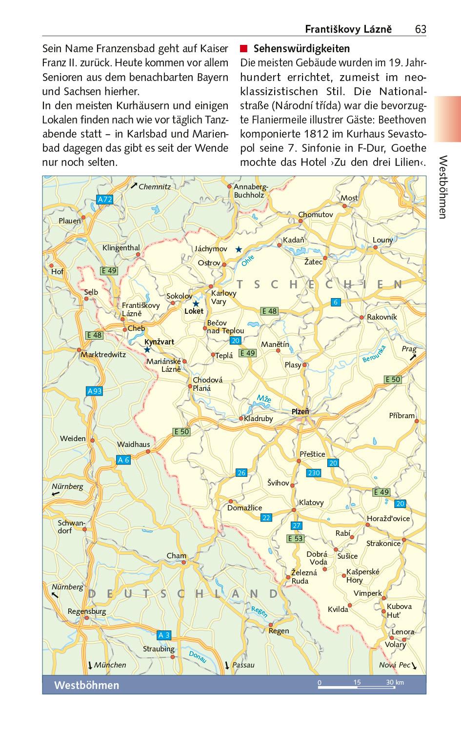 Beispielinhalt (Bild) TRESCHER Reiseführer Tschechien