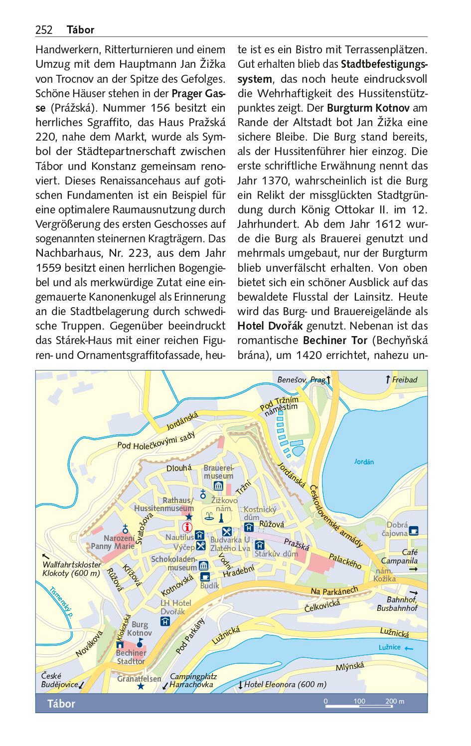 Beispielinhalt (Bild) TRESCHER Reiseführer Tschechien