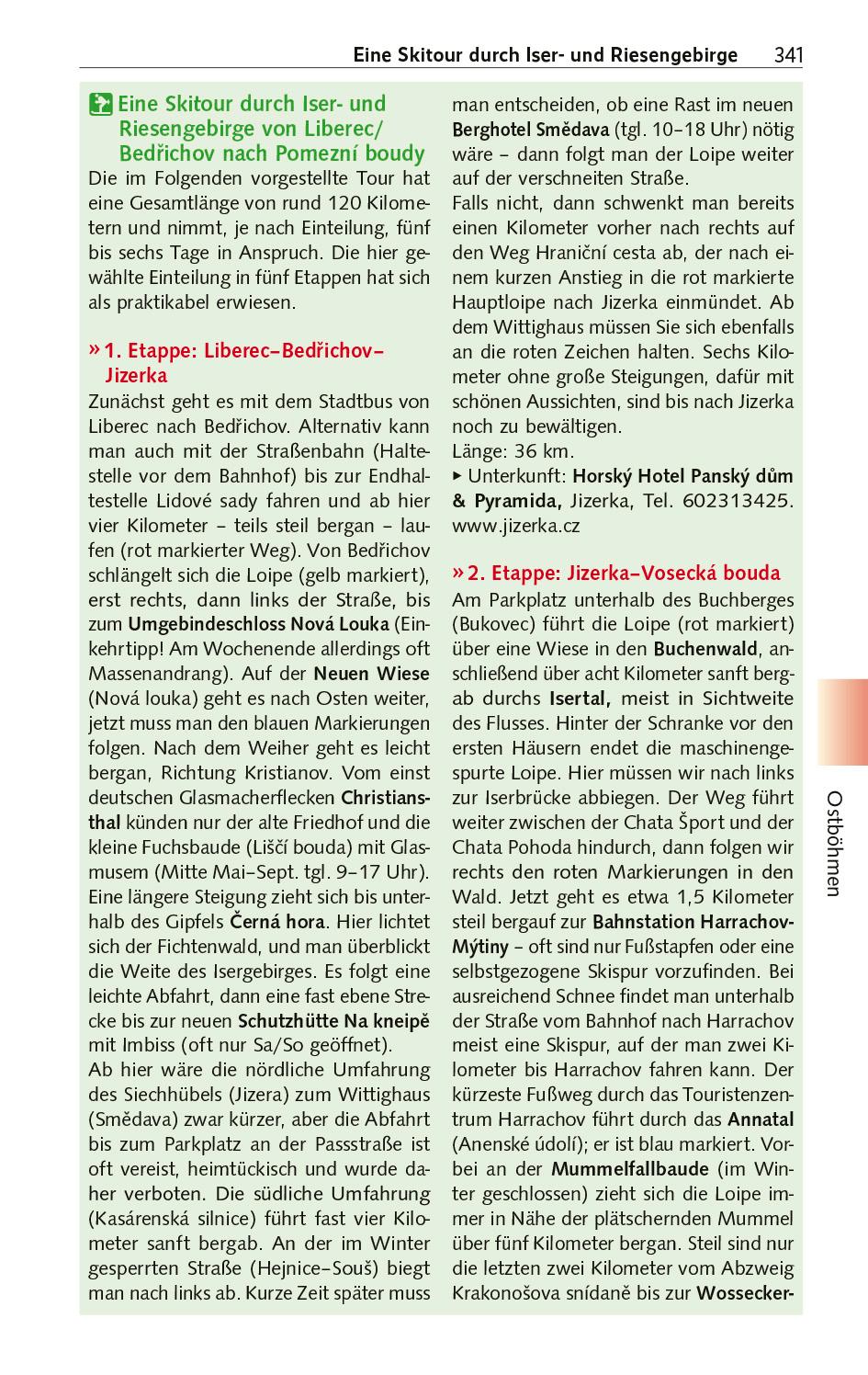 Beispielinhalt (Bild) TRESCHER Reiseführer Tschechien