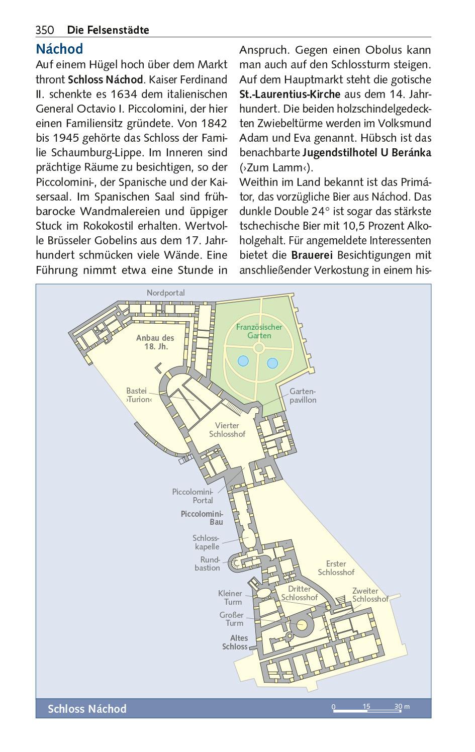 Beispielinhalt (Bild) TRESCHER Reiseführer Tschechien