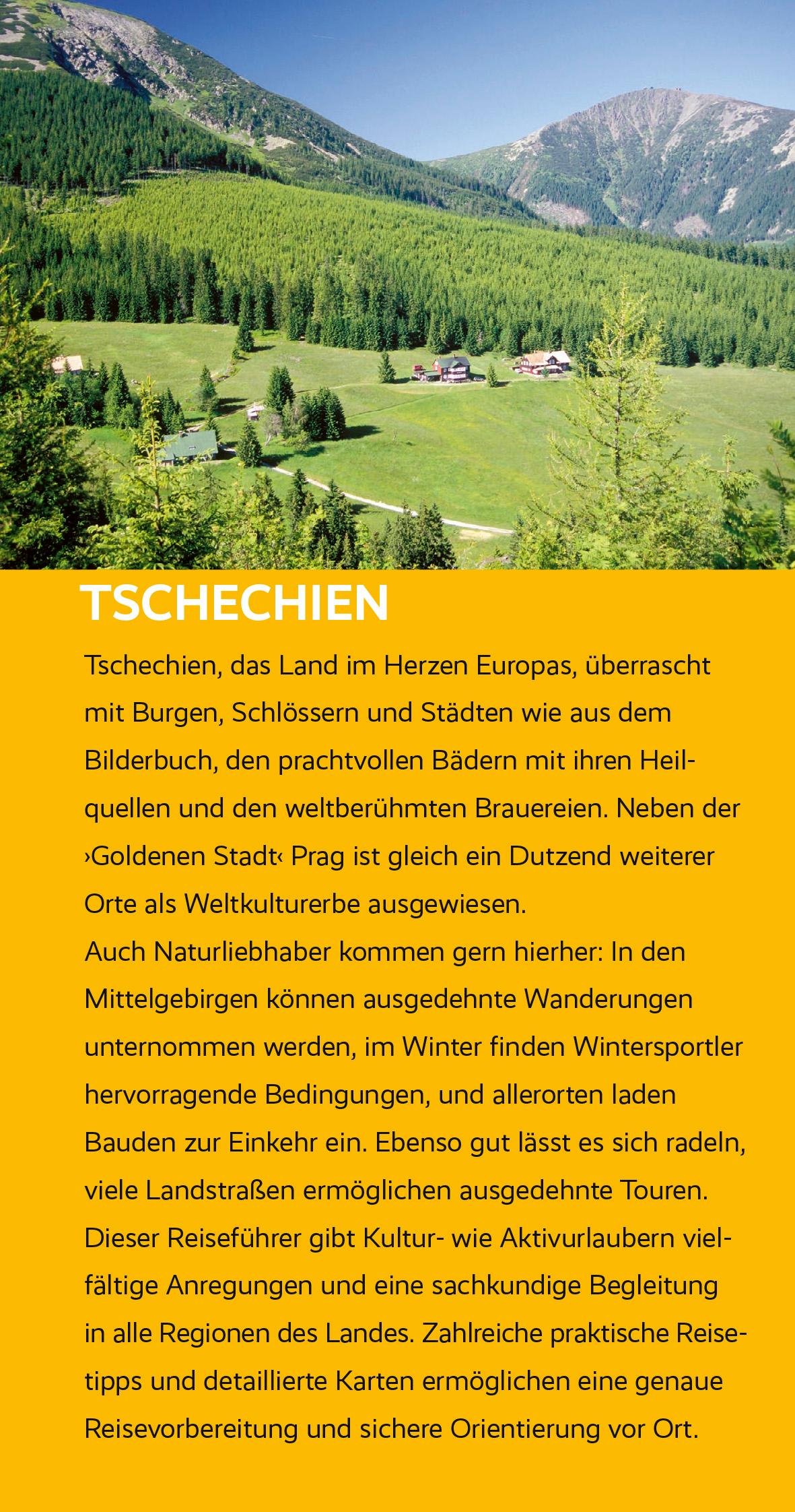 Beispielinhalt (Bild) TRESCHER Reiseführer Tschechien