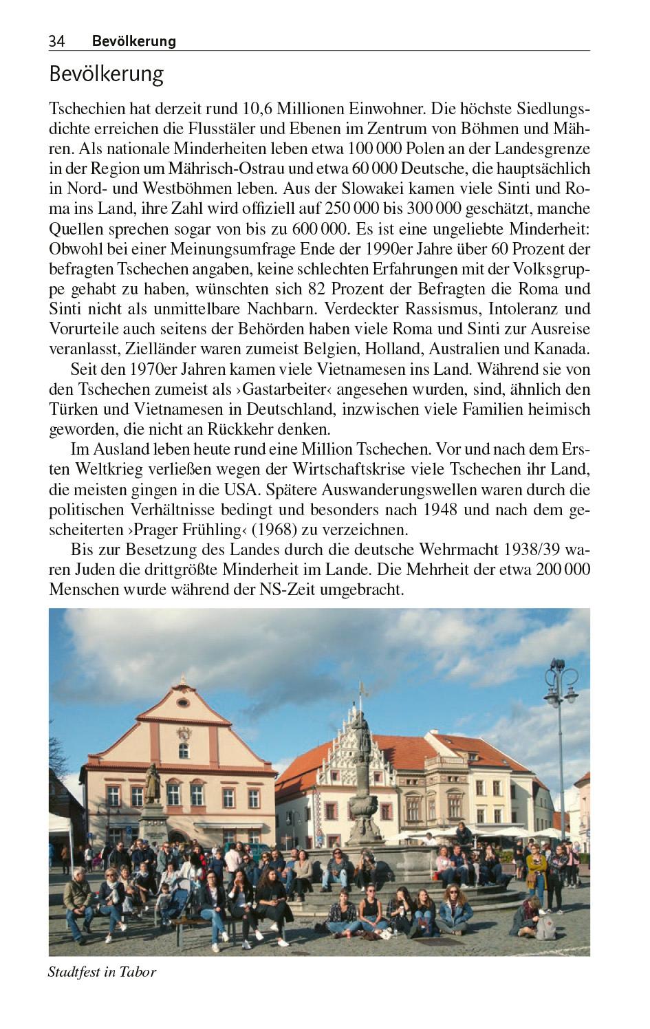 Beispielinhalt (Bild) TRESCHER Reiseführer Tschechien