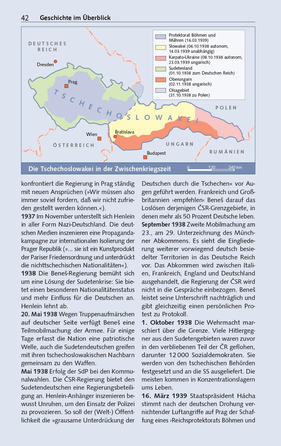 Beispielinhalt (Bild) TRESCHER Reiseführer Tschechien