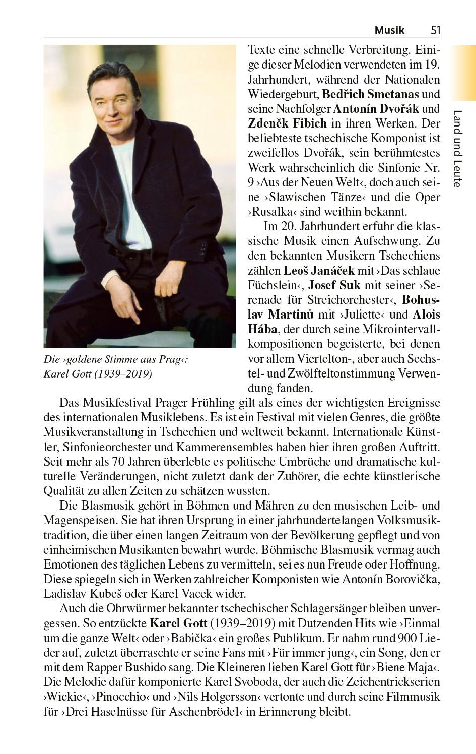 Beispielinhalt (Bild) TRESCHER Reiseführer Tschechien
