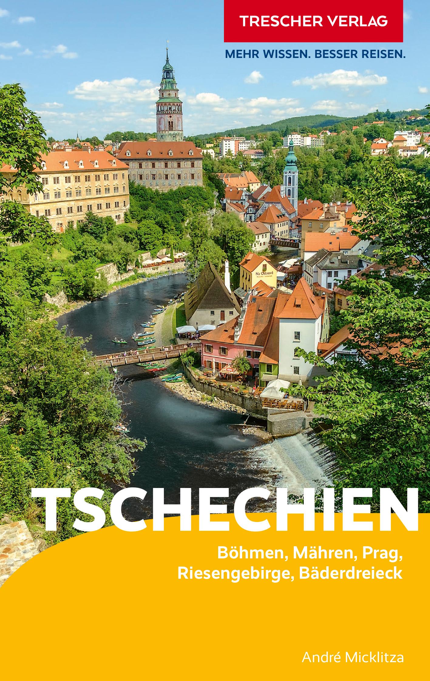 Vorderes Coverbild TRESCHER Reiseführer Tschechien
