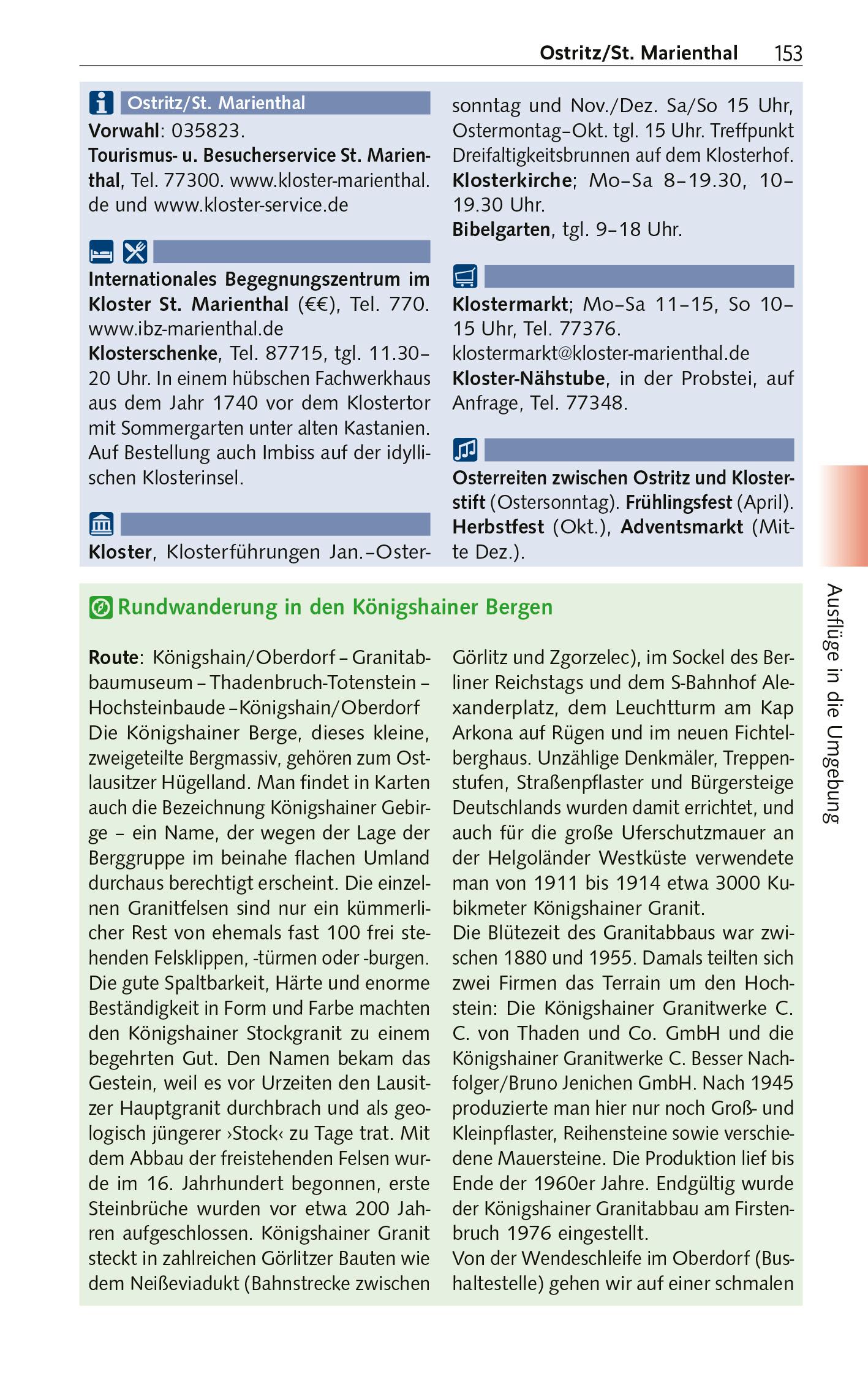 Beispielinhalt (Bild) TRESCHER Reiseführer Görlitz