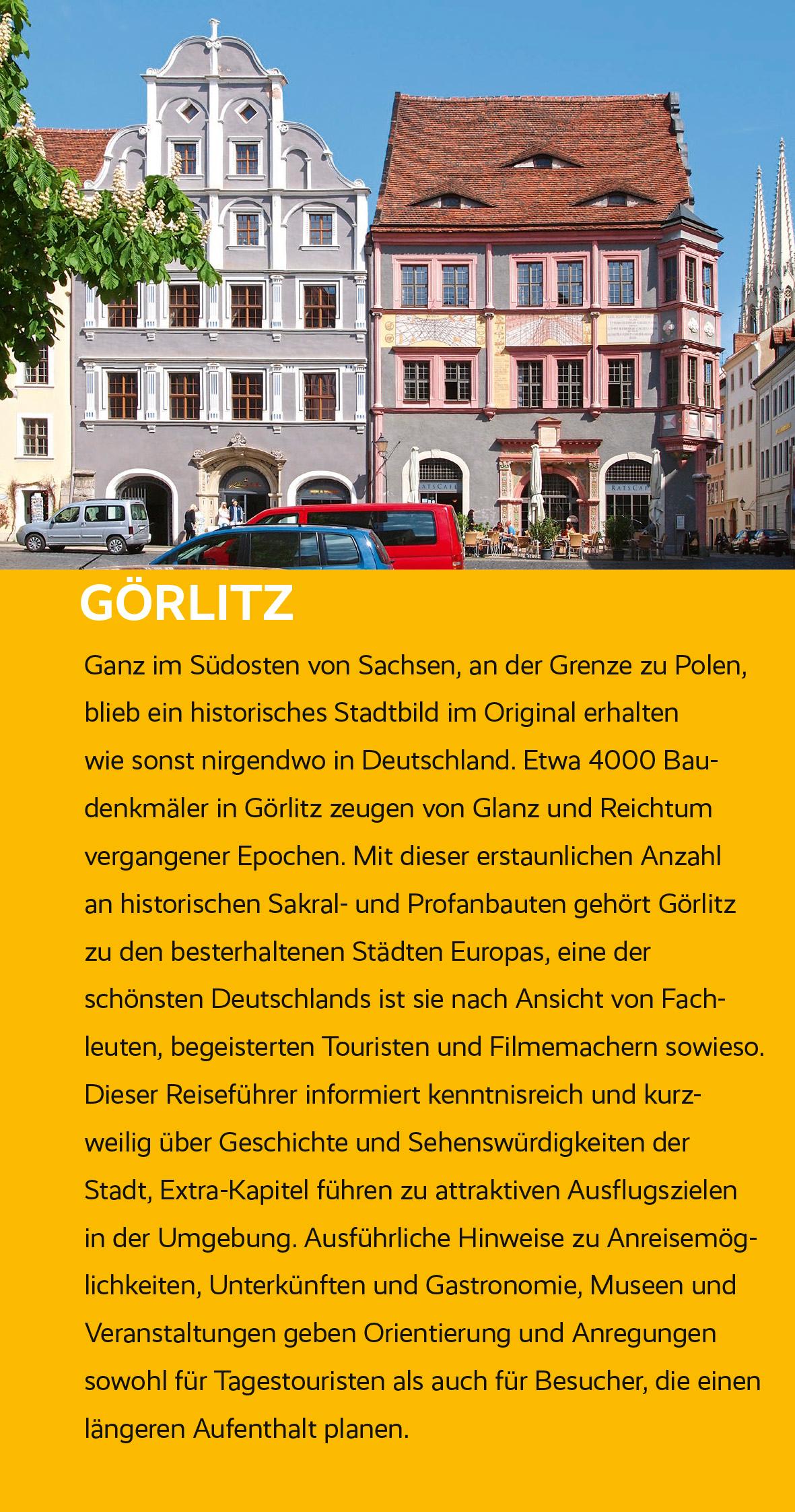 Beispielinhalt (Bild) TRESCHER Reiseführer Görlitz