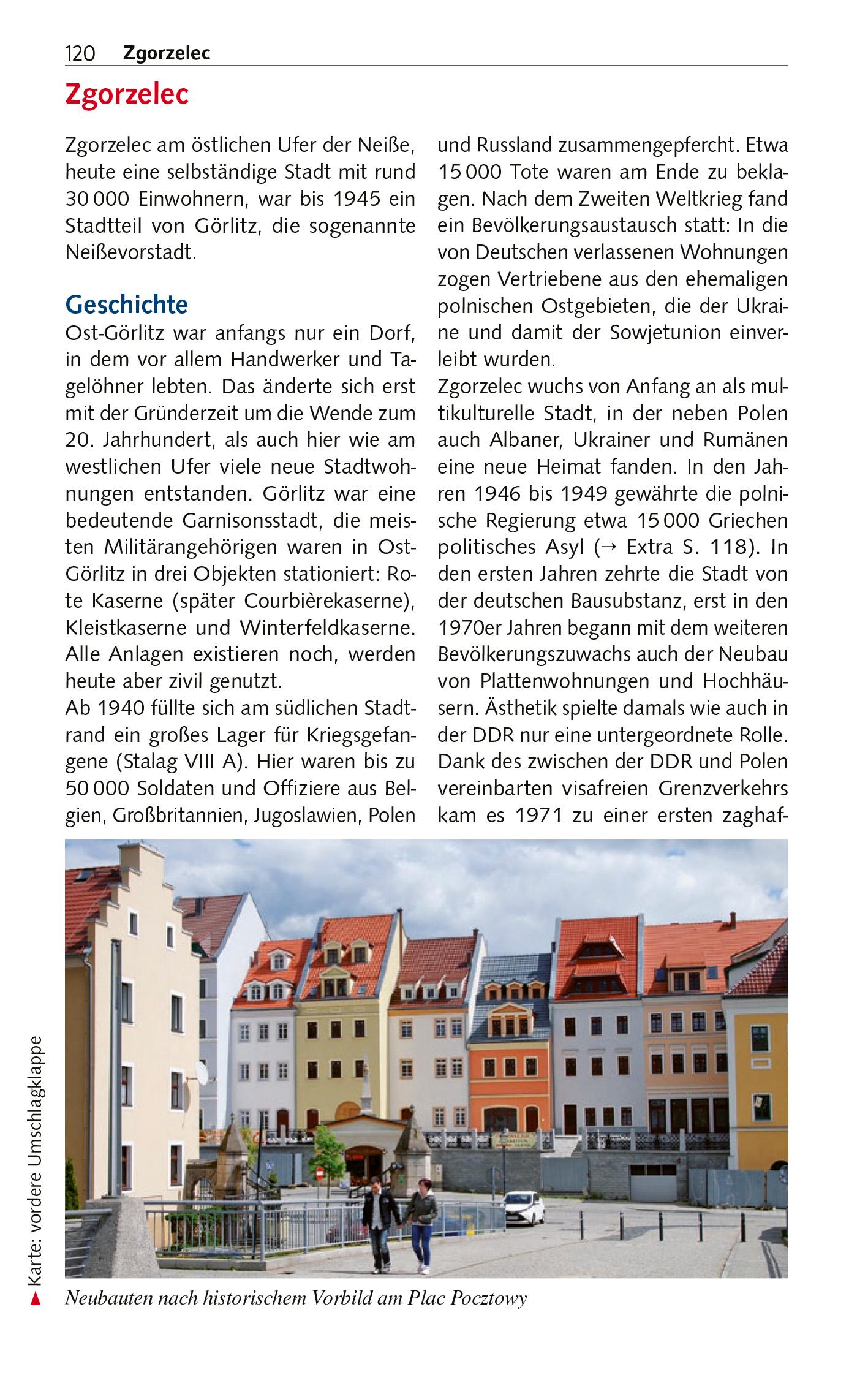 Beispielinhalt (Bild) TRESCHER Reiseführer Görlitz