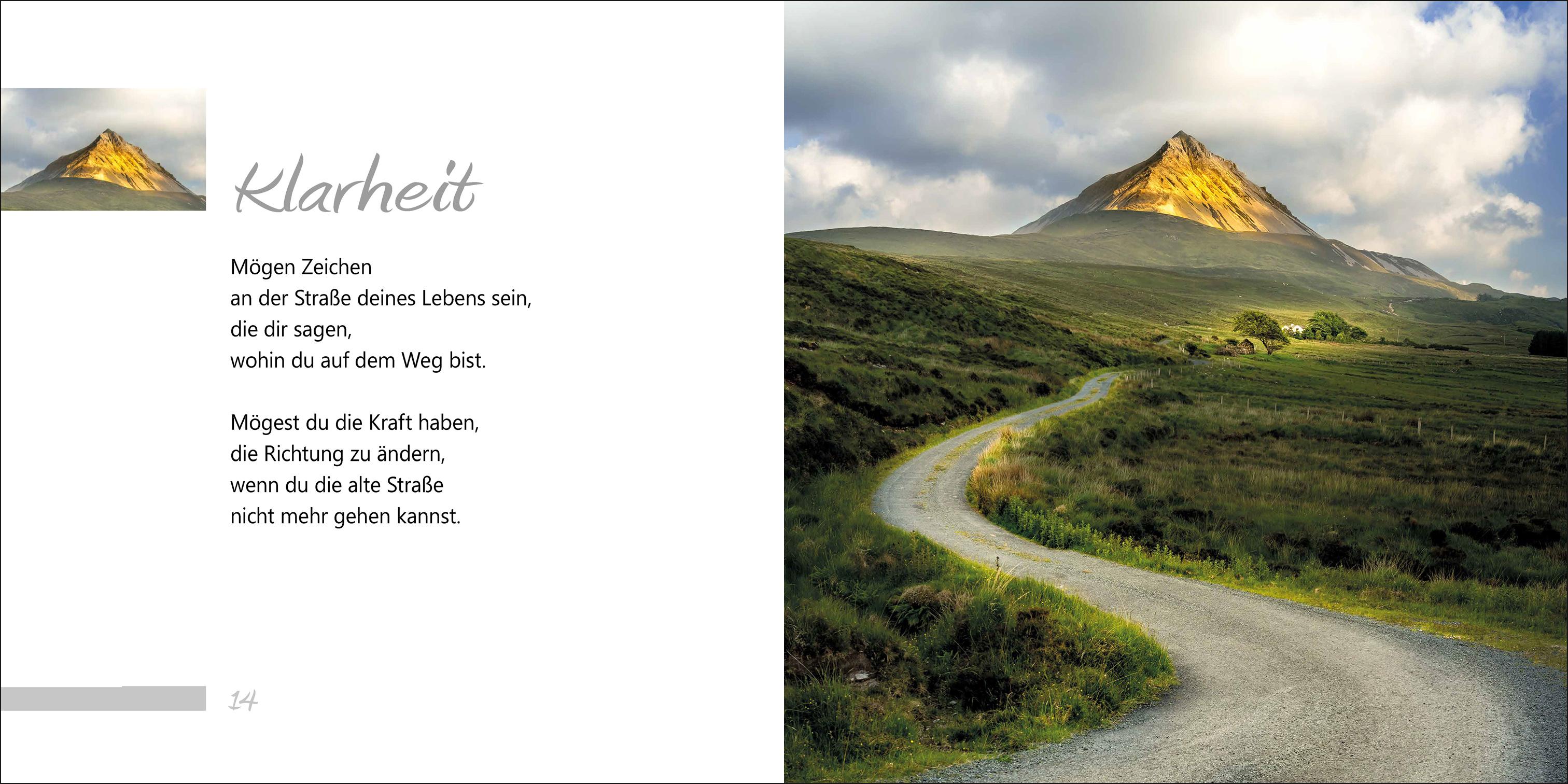 Beispielinhalt (Bild) Irische Segenswünsche