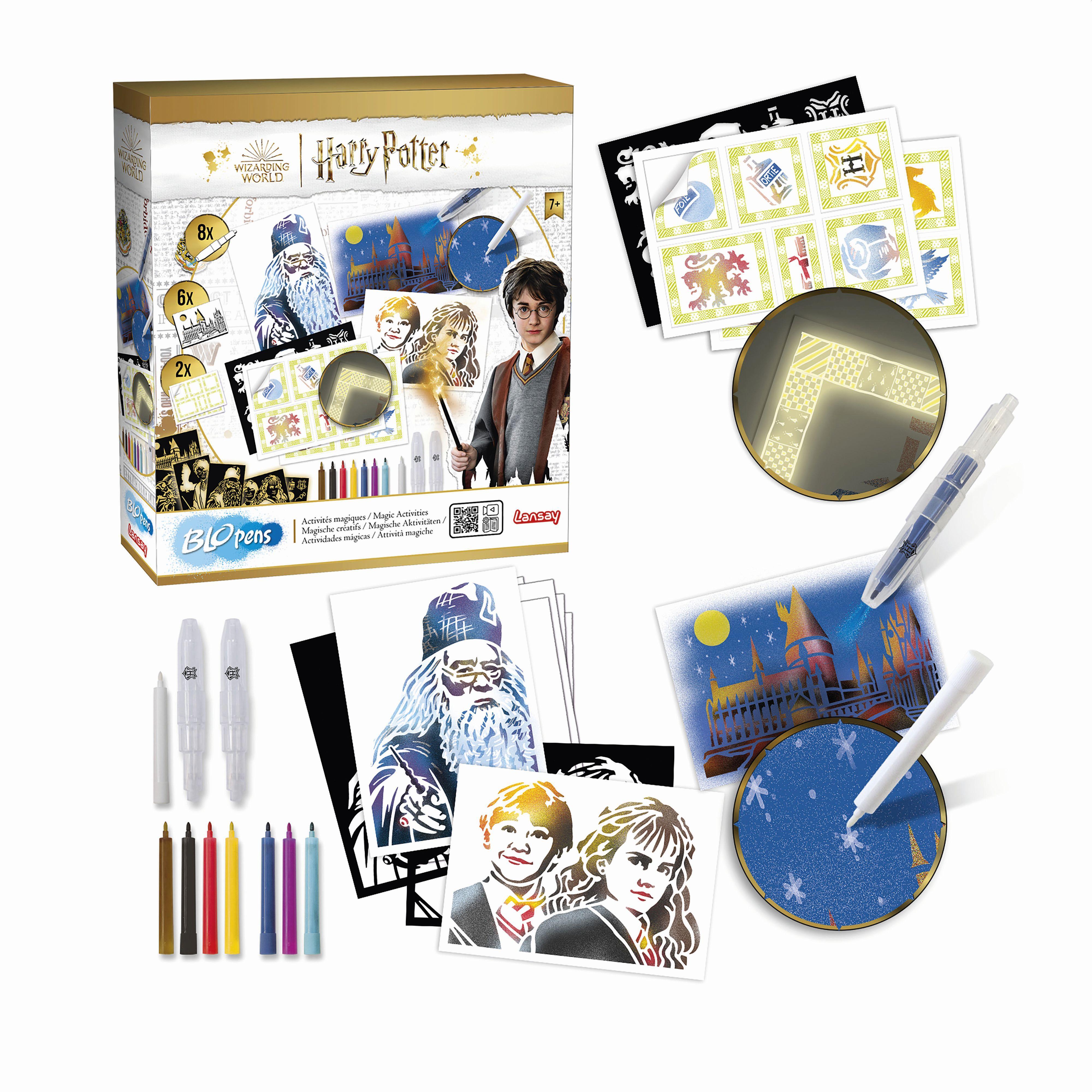 Beispielinhalt (Bild) Blopens - Sprühstifteset Harry Potter