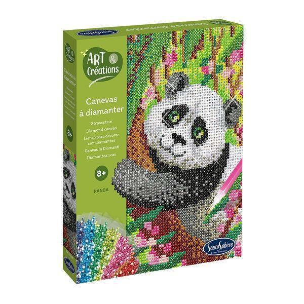Vorderes Coverbild Sentosphere - Strasssteinbild Panda