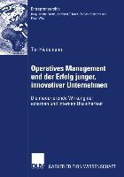 Vorderes Coverbild Operatives Management und der Erfolg junger, innovativer Unternehmen