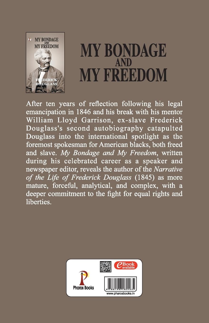 Rückseitencover My Bondage and My Freedom
