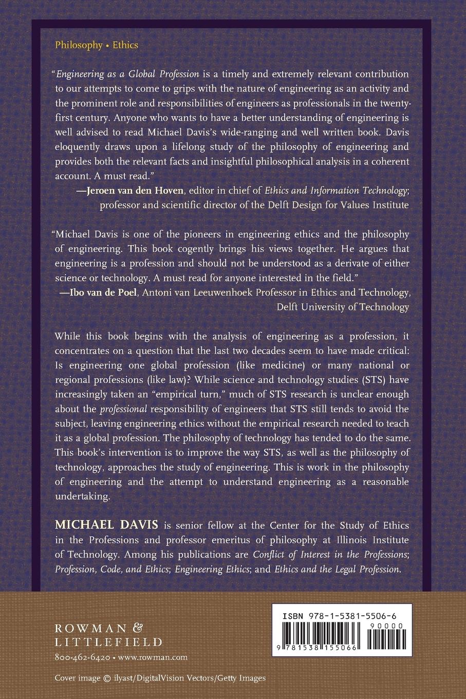 Rückseitencover Engineering as a Global Profession